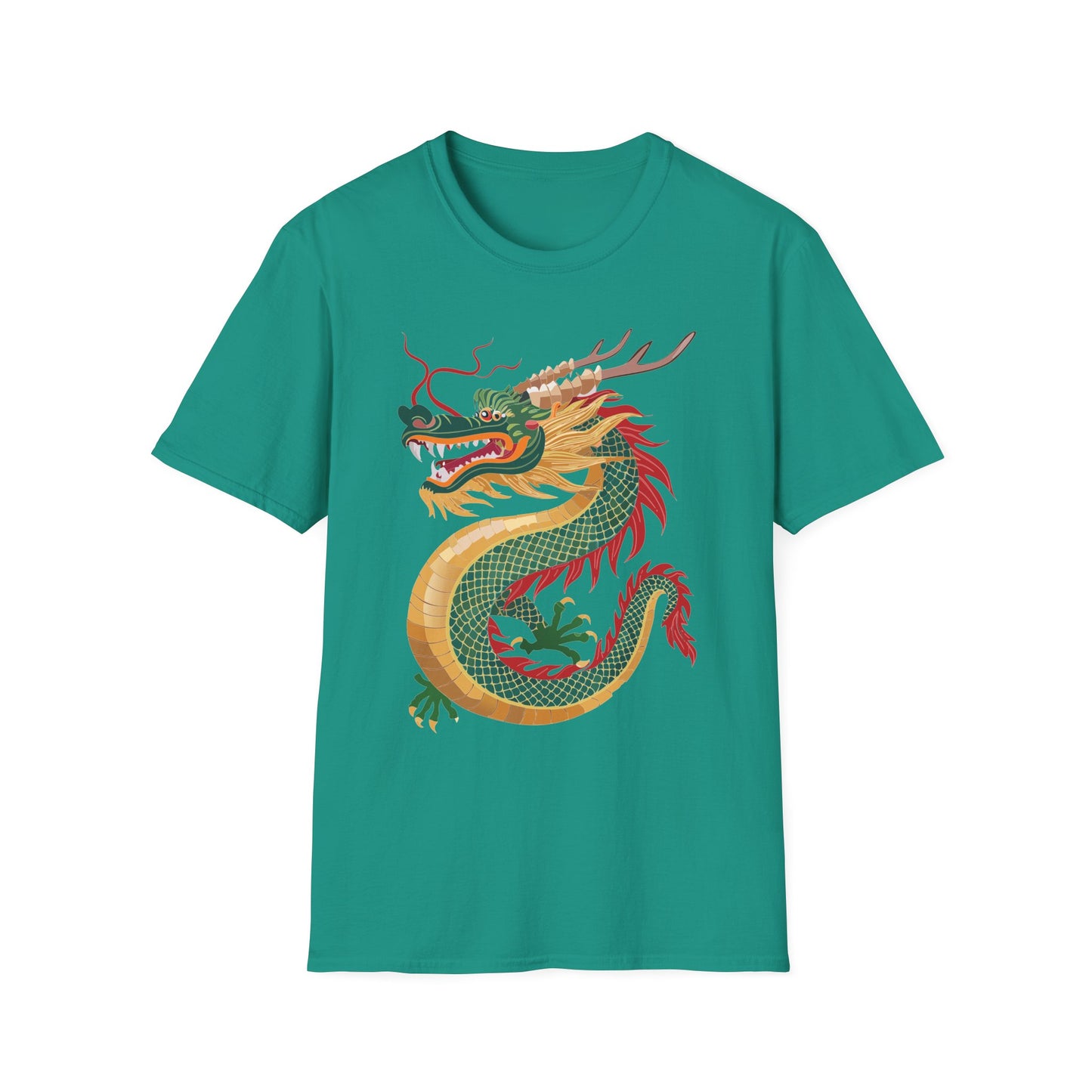 Dragon T Shirt, Dragon Shirt, Shirt with Animals, Animal Shirt