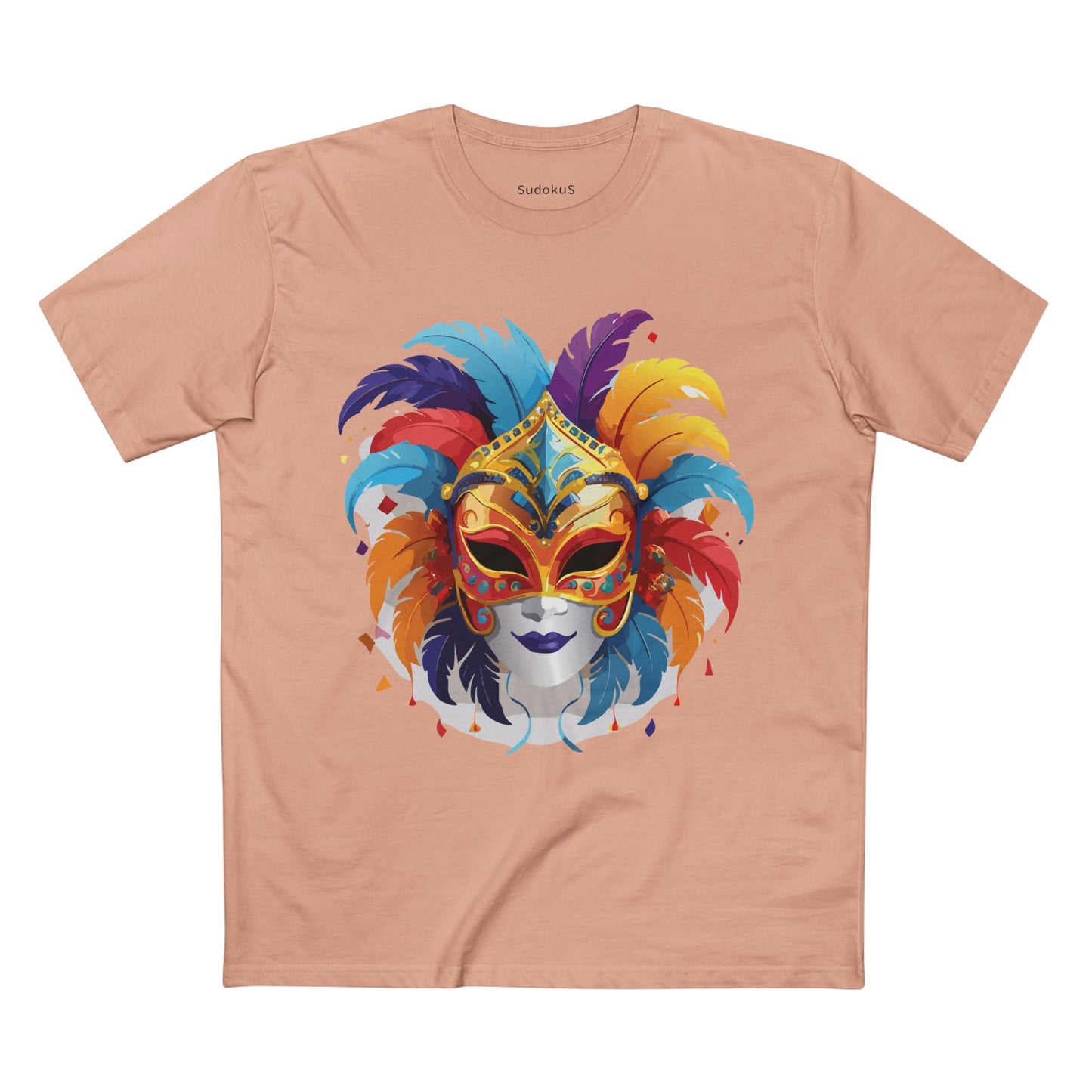 Mask Shirt, Shirt with Face - SudokuS