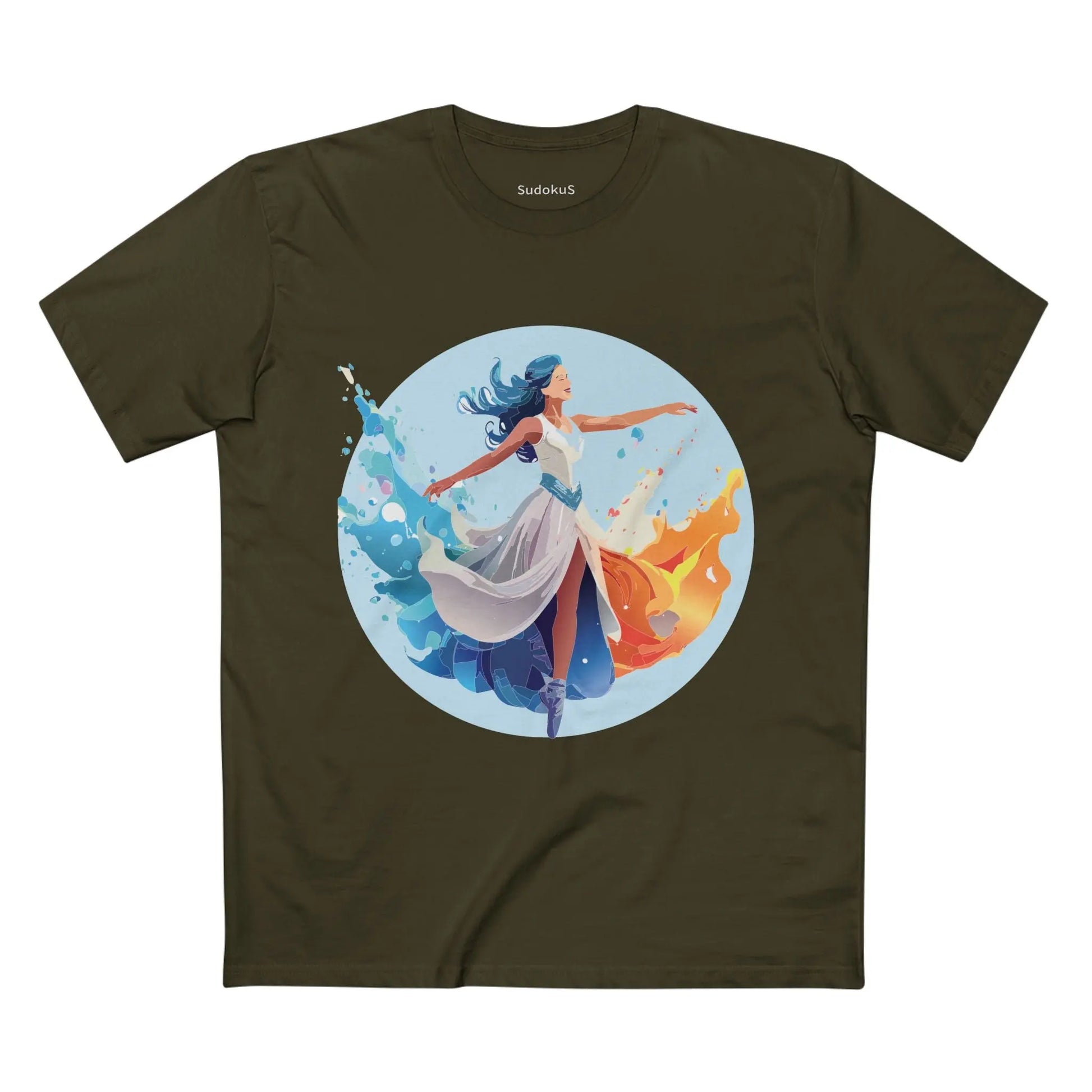 Ladies Graphic Tees, Dancer Shirt - SudokuS