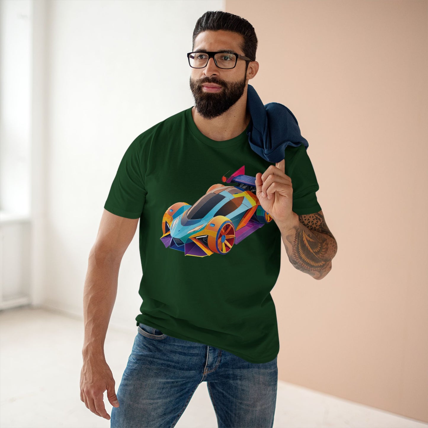 Hot Wheels Car Shirt Unisex Premium Cotton Tee With Unique Car Art Design Preshrunk
