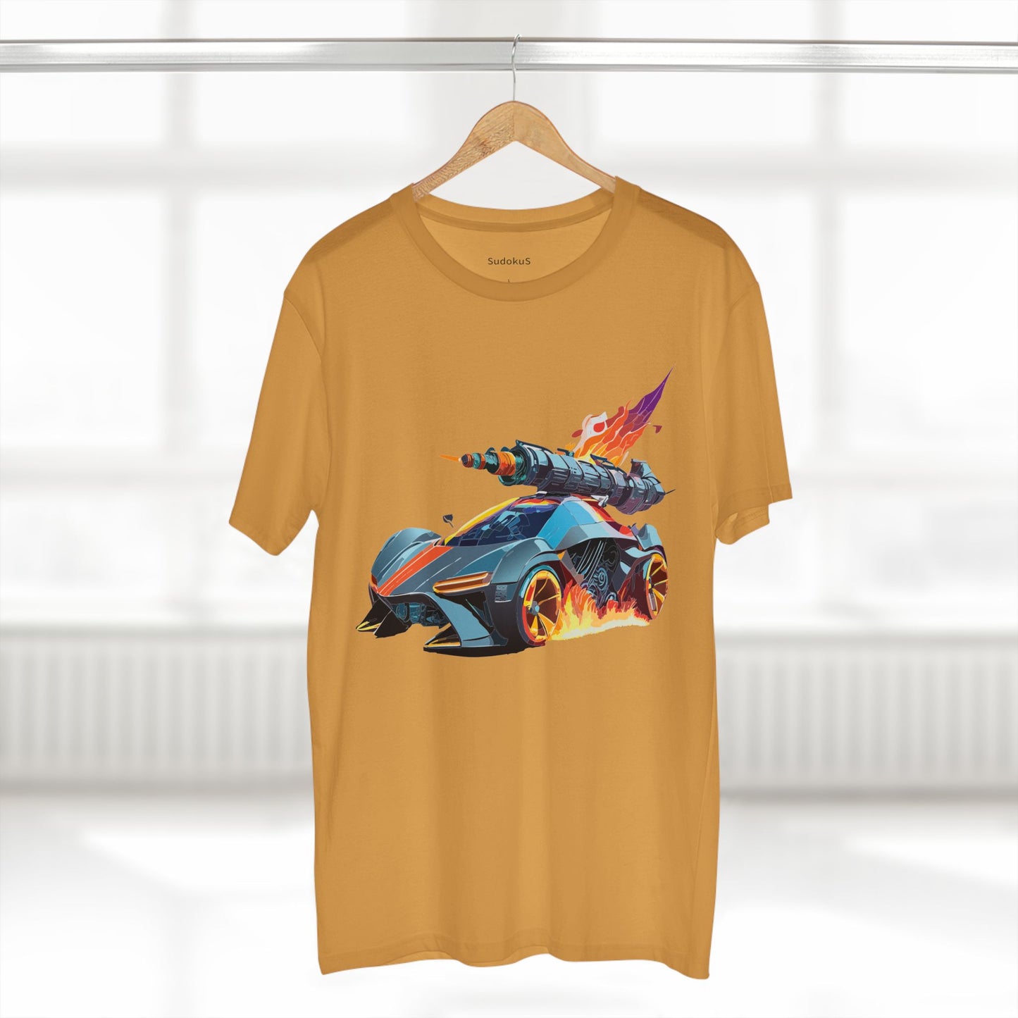 Hot Wheels Car Shirt Unisex Premium Cotton Tee Unique Art Design Preshrunk Regular Fit Crew Neck
