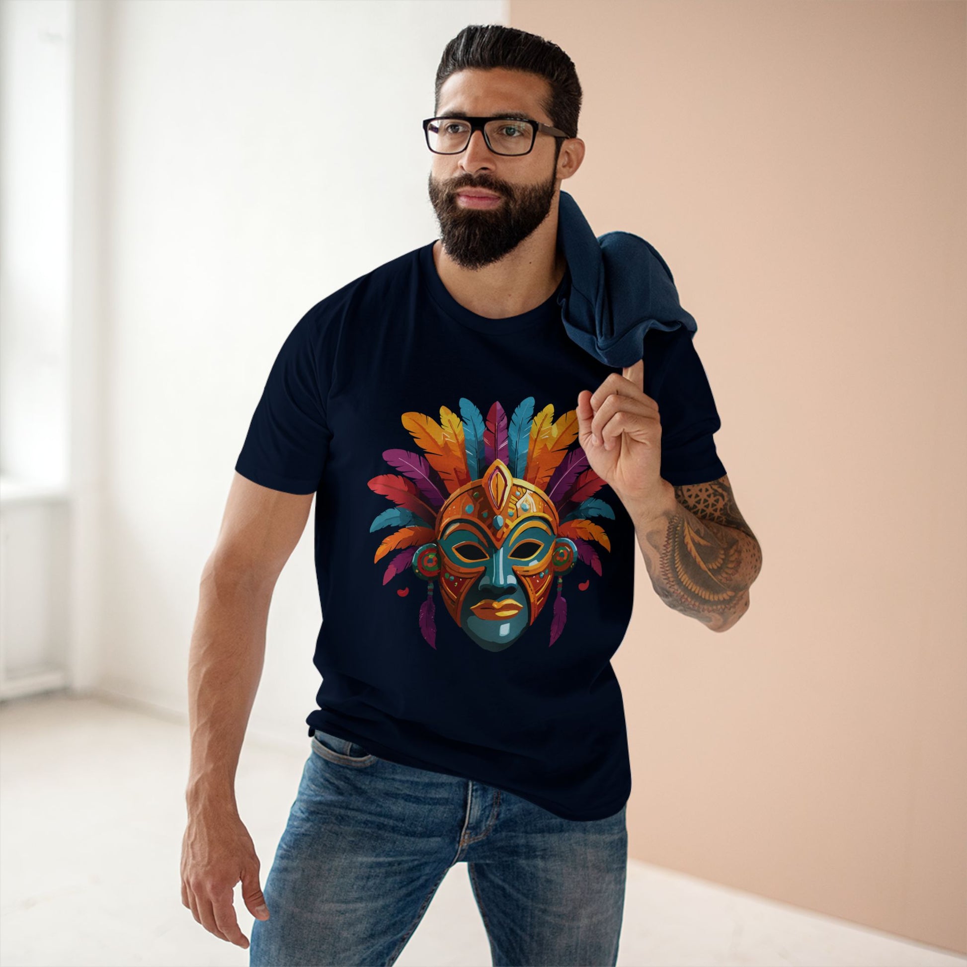 Mask Shirt, Shirt with Face - SudokuS