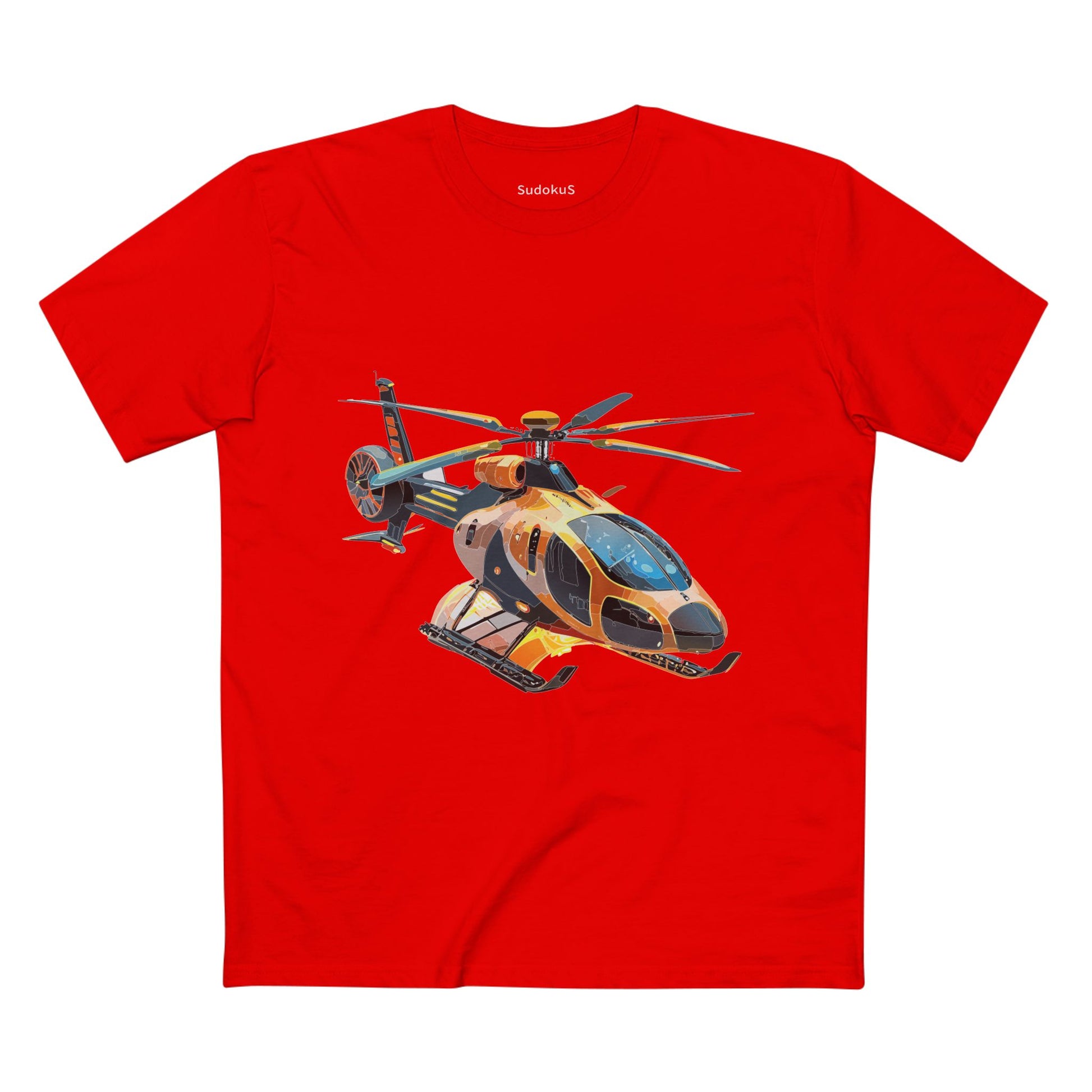Helicopter Shirt, Chopper Shirt - SudokuS
