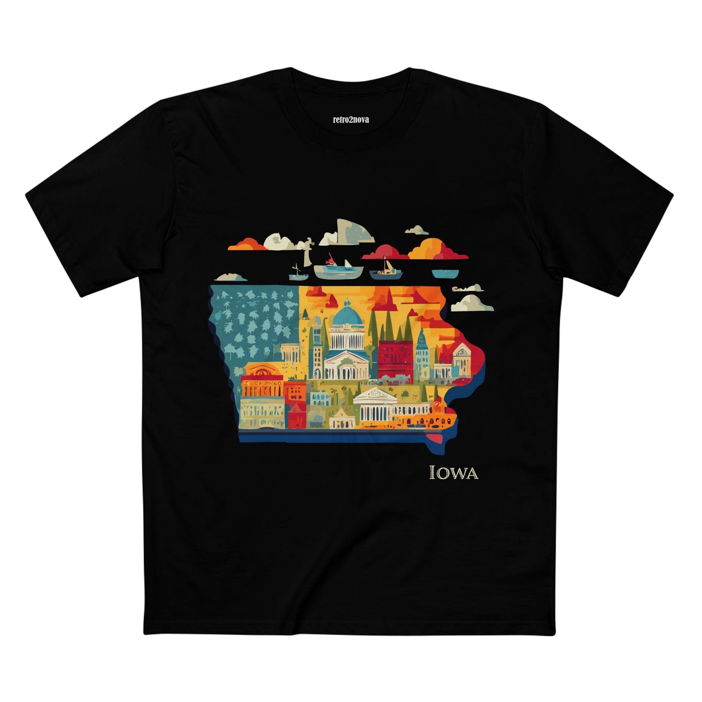 US State Shirts, Iowa Shirt