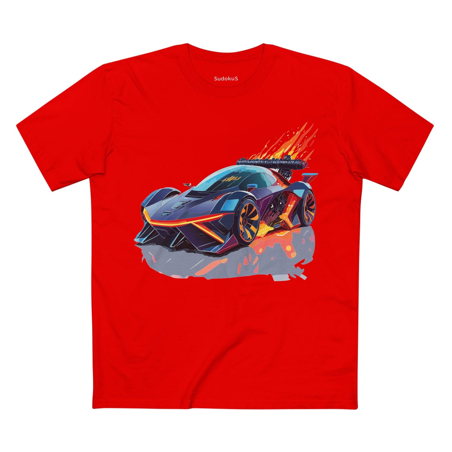 Hot Wheels Car Shirt Unisex Premium Cotton Tee With Unique Car Art Design For Fans