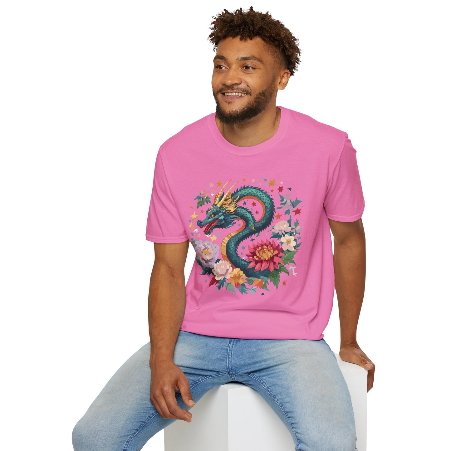Dragon T Shirt, Dragon Shirt, Shirt with Animals, Animal Shirt