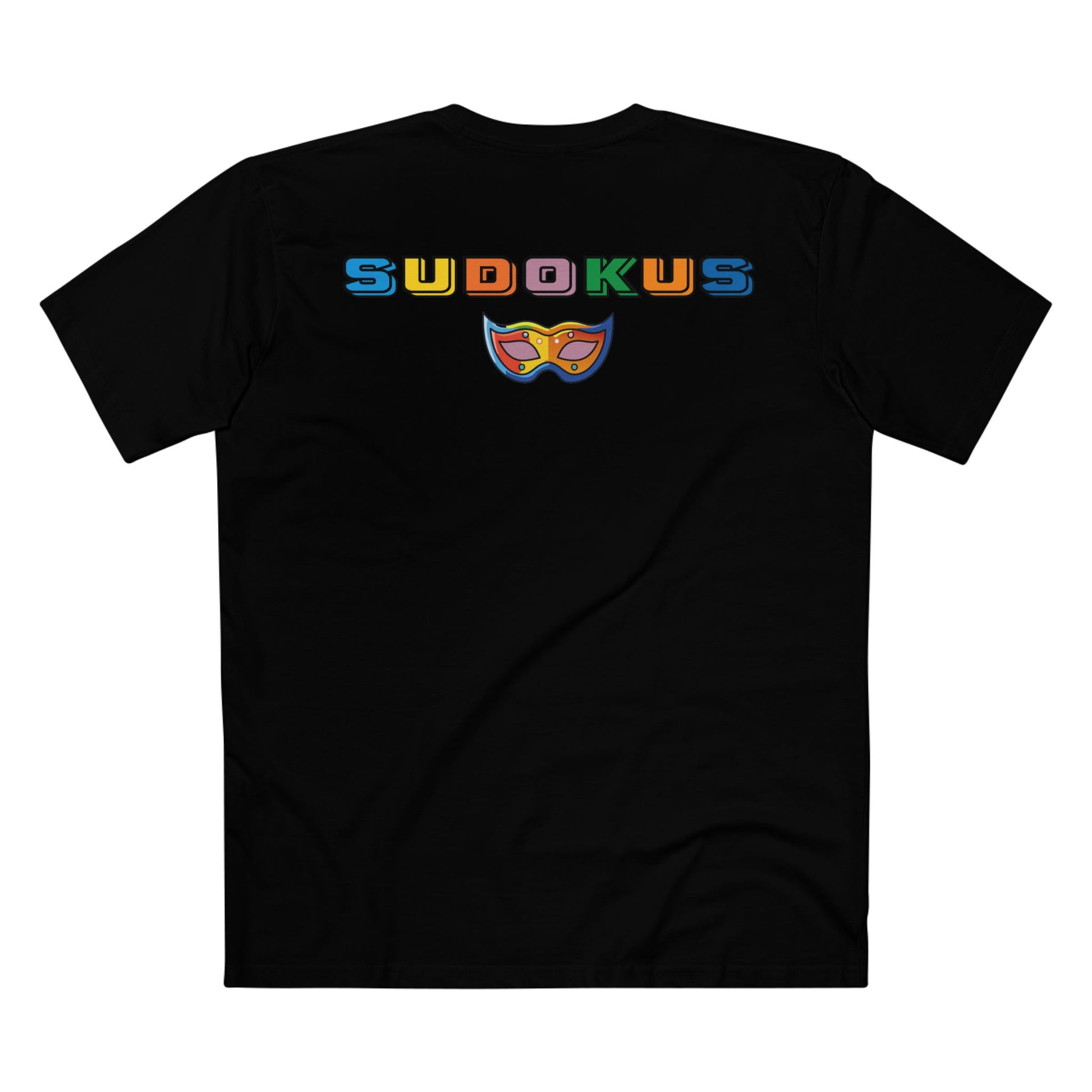 Mask Shirt, Shirt with Face - SudokuS