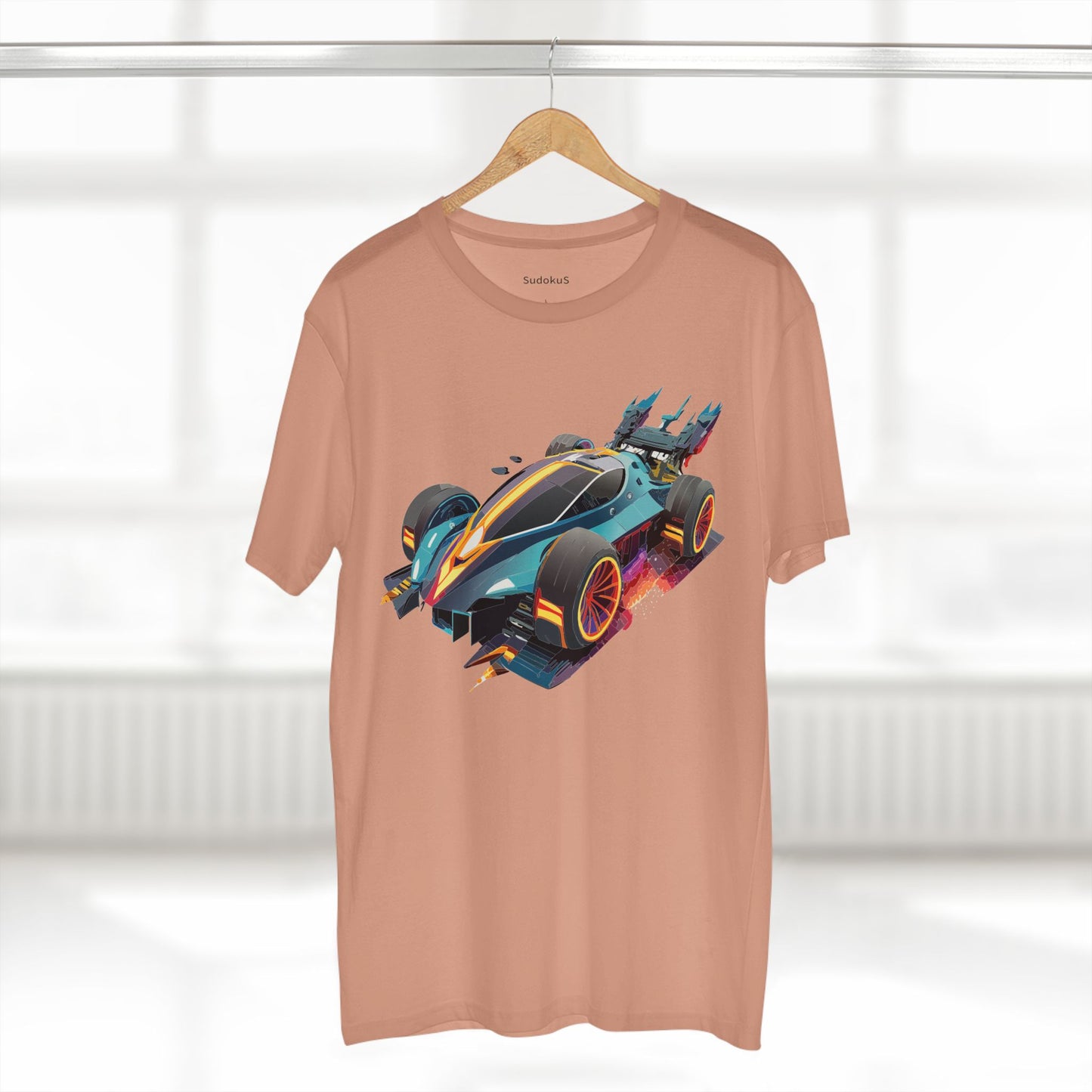 Car Shirt Hot Wheels Tee Crew Neck Unisex Premium Cotton With Unique Art Design Regular Fit