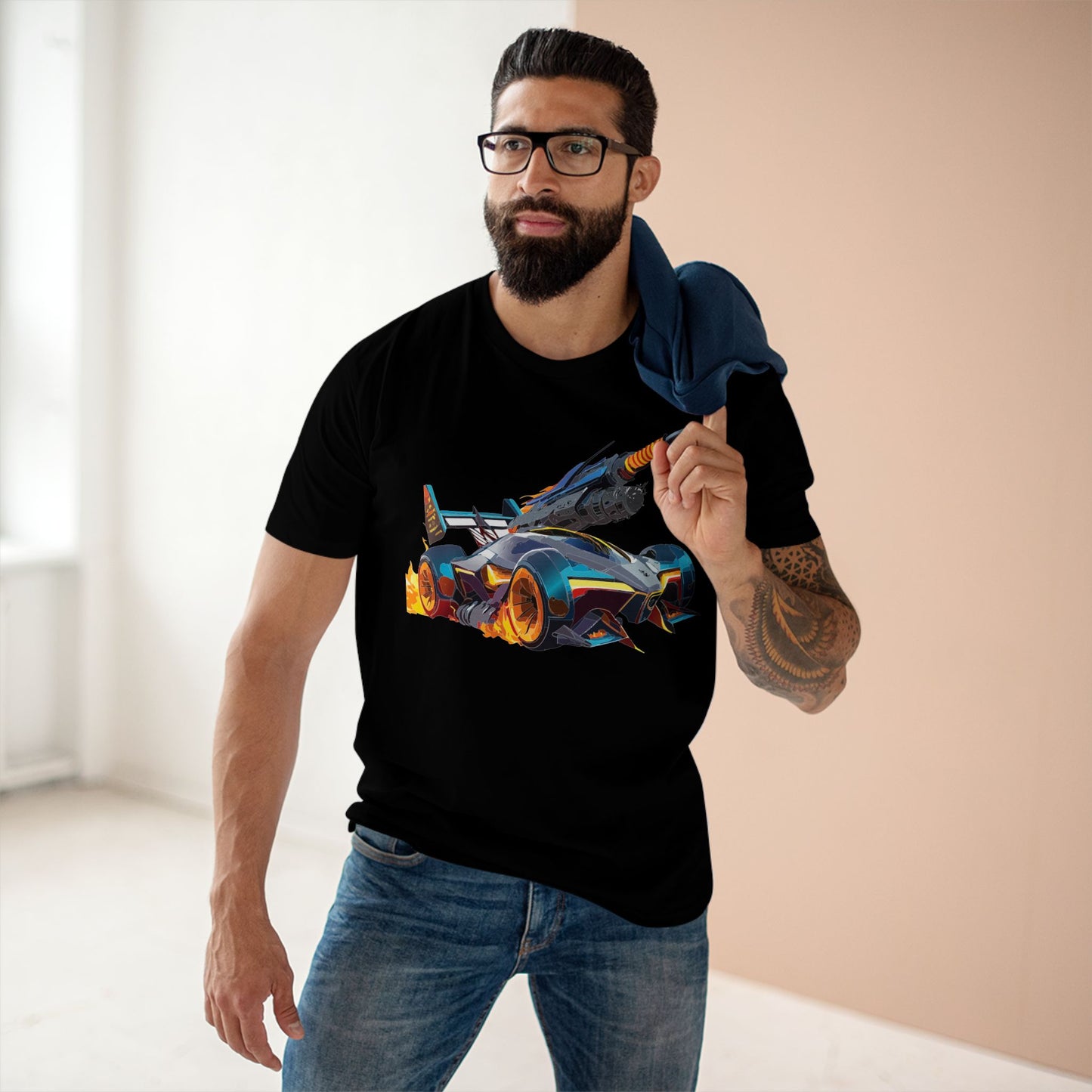 Car And Hot Wheels Shirt Unisex Premium Cotton Tee With Unique Car Art Design For Auto Enthusiasts