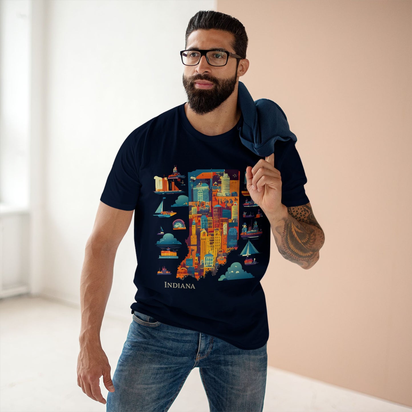 US State Shirts, Indiana Shirt