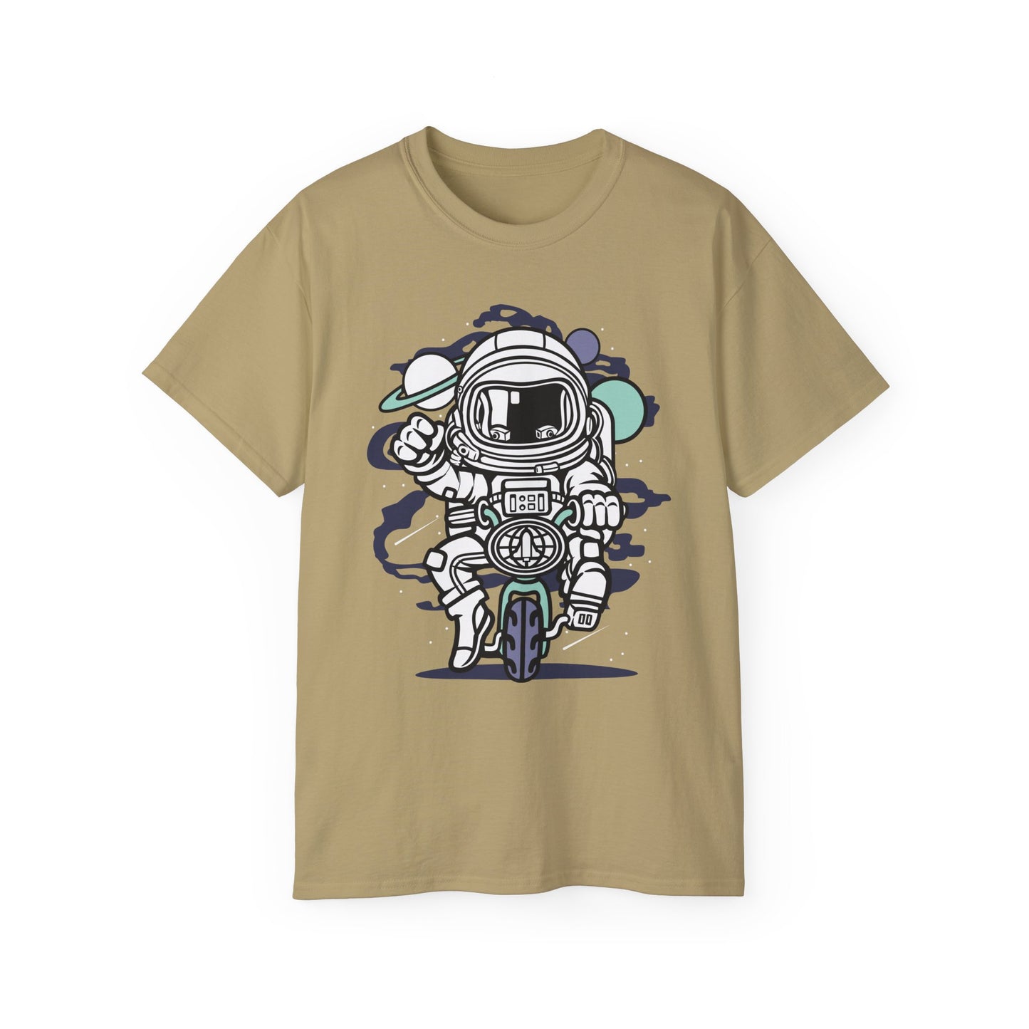 Astronaut Tee Shirt, Astronaut Graphic T‑Shirt, Cartoon Graphic T-Shirt, Art Design Shirt, Cosmos Tee Shirts 6