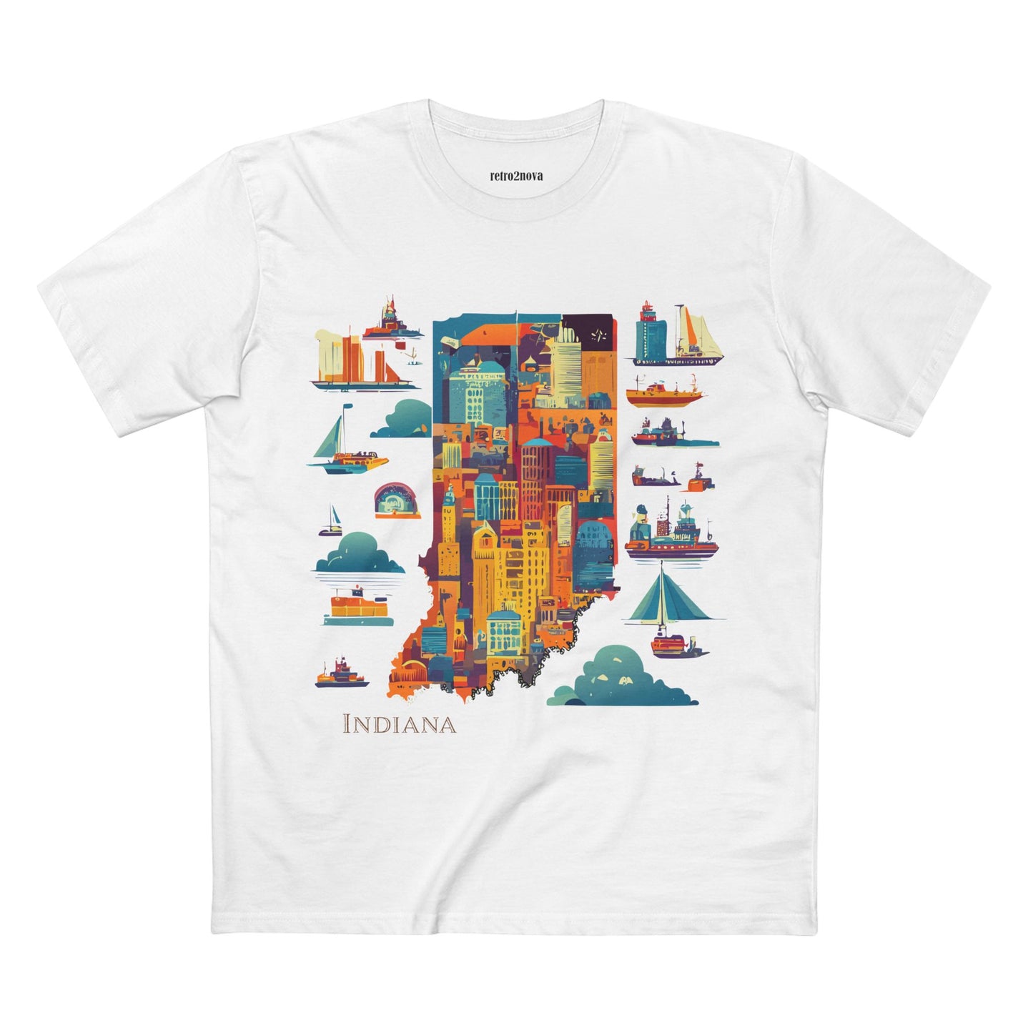 US State Shirts, Indiana Shirt
