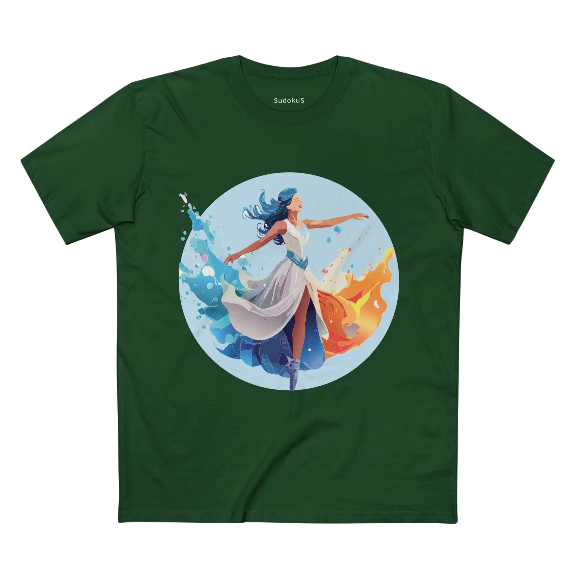 Ladies Graphic Tees, Dancer Shirt - SudokuS