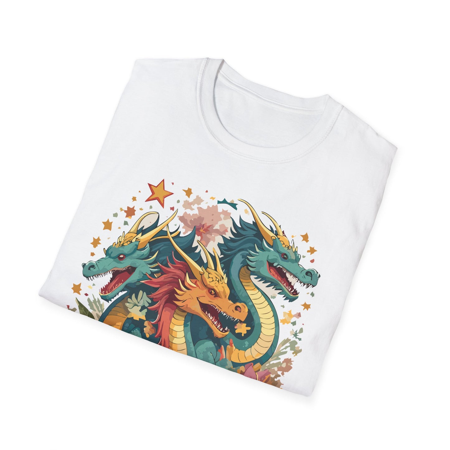 Dragon T Shirt, Dragon Shirt, Shirt with Animals, Animal Shirt