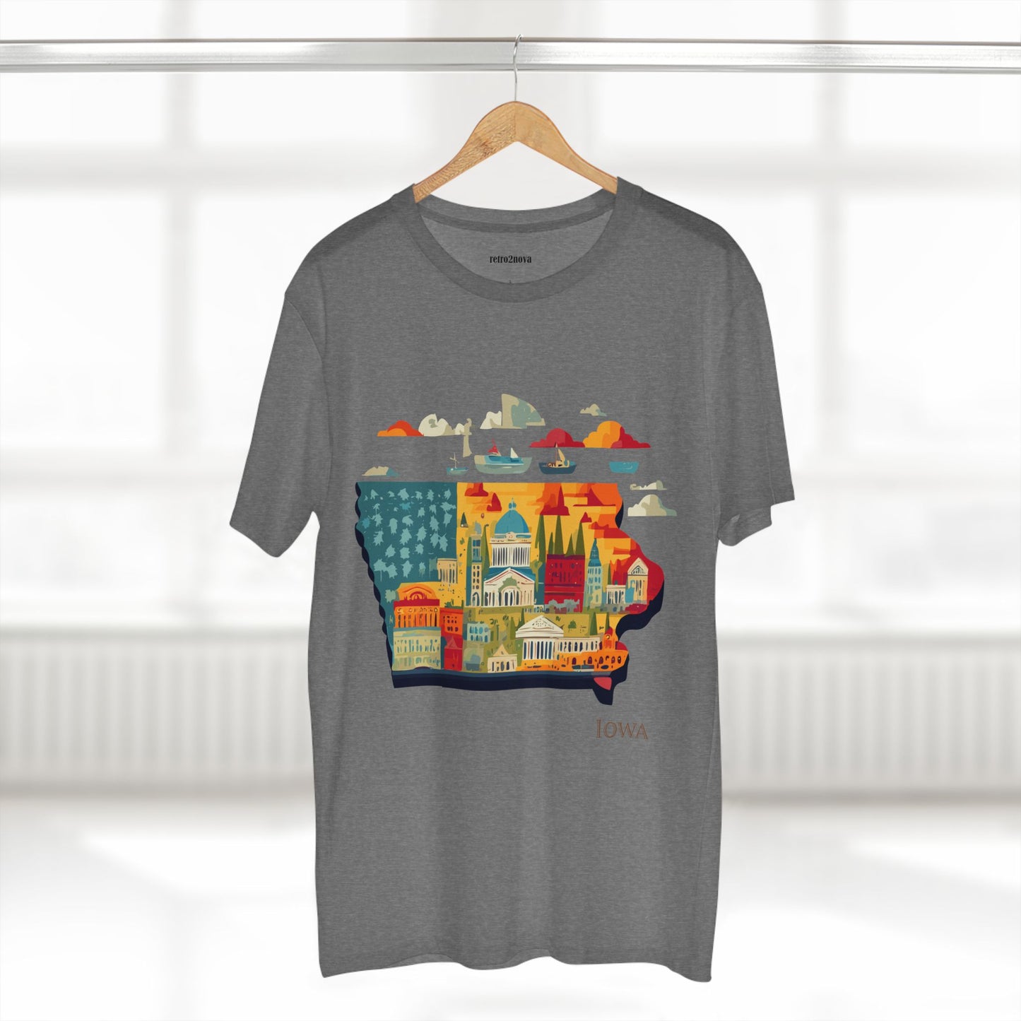US State Shirts, Iowa Shirt