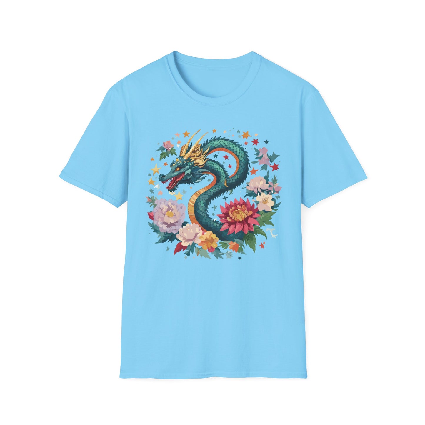 Dragon T Shirt, Dragon Shirt, Shirt with Animals, Animal Shirt
