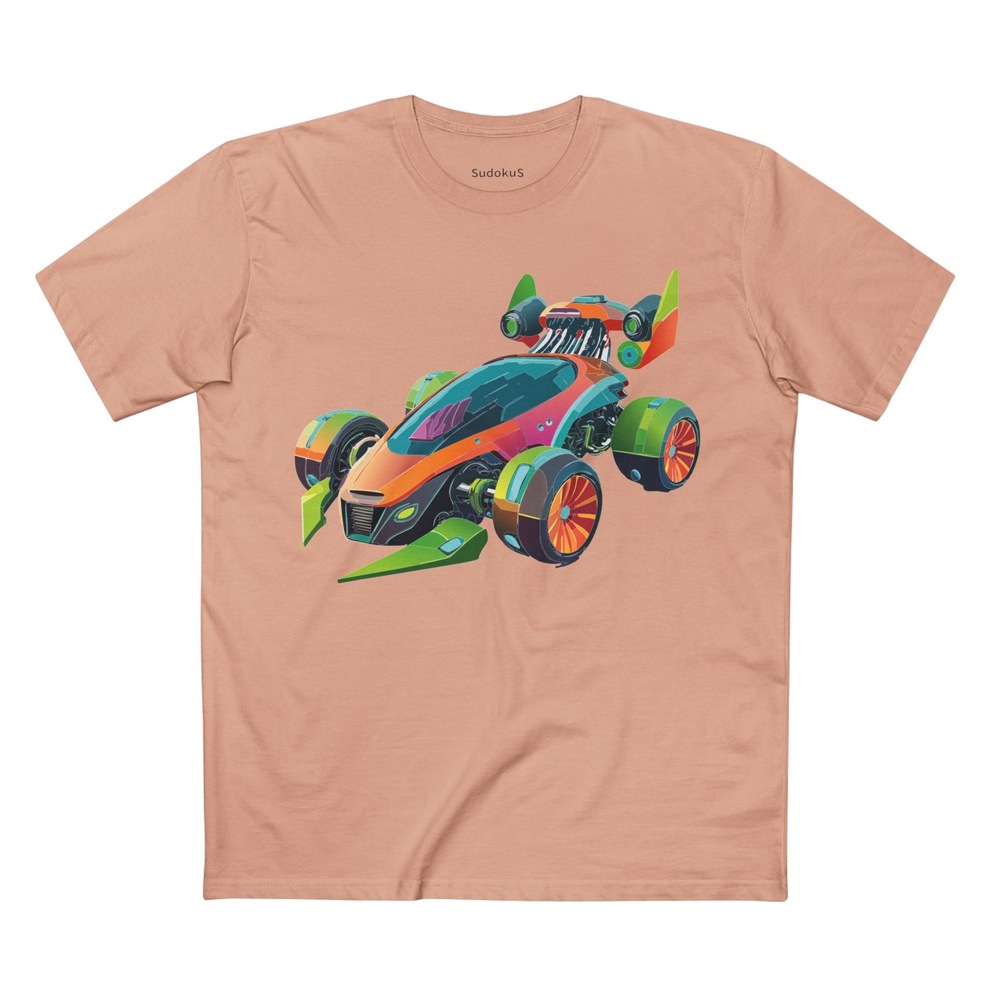 Unisex Car Shirt Hot Wheels Tee Premium Cotton Art Design Regular Fit Crew Neck Edition