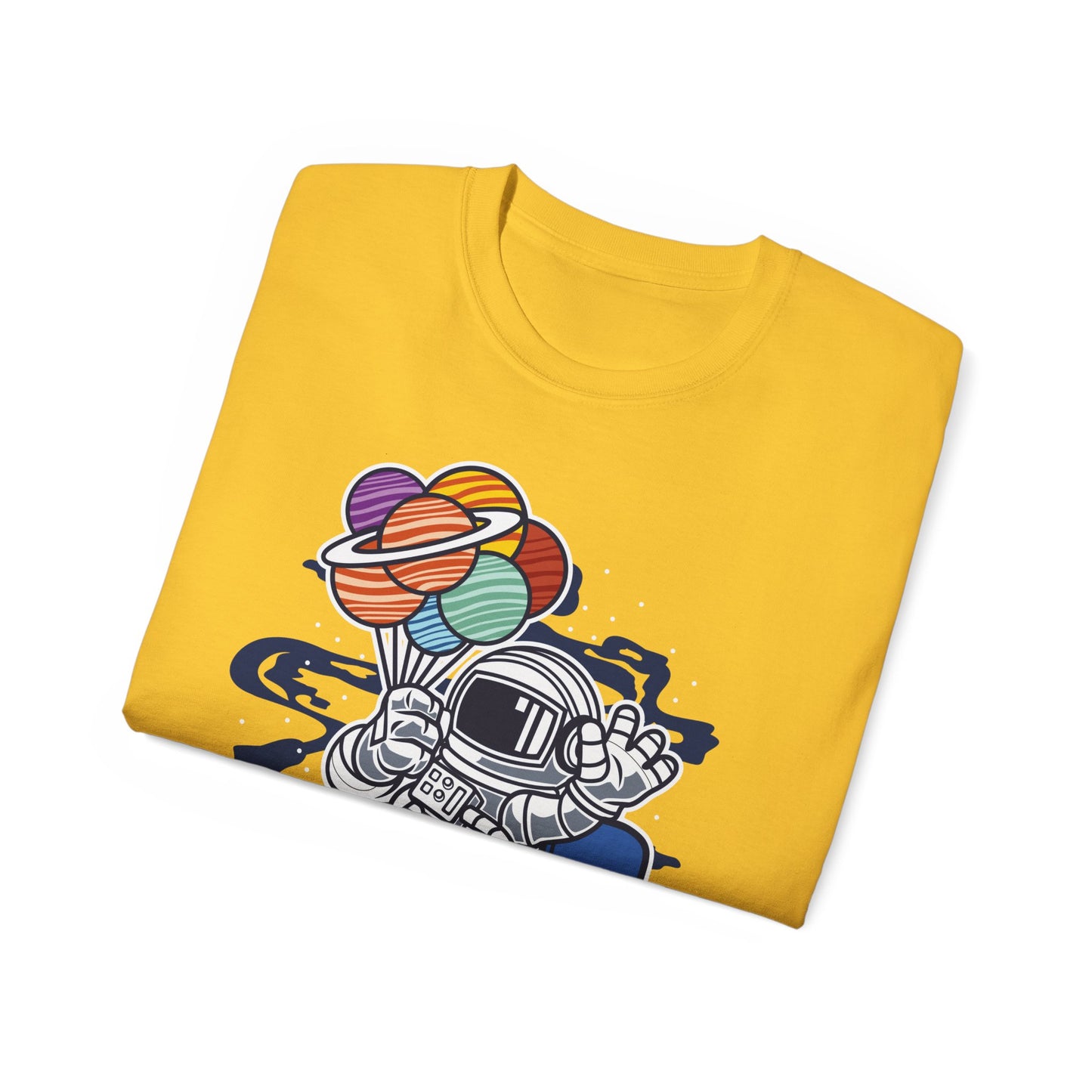 Astronaut Tee Shirt, Astronaut Graphic T‑Shirt, Cartoon Graphic T-Shirt, Art Design Shirt, Cosmos Tee Shirts 5