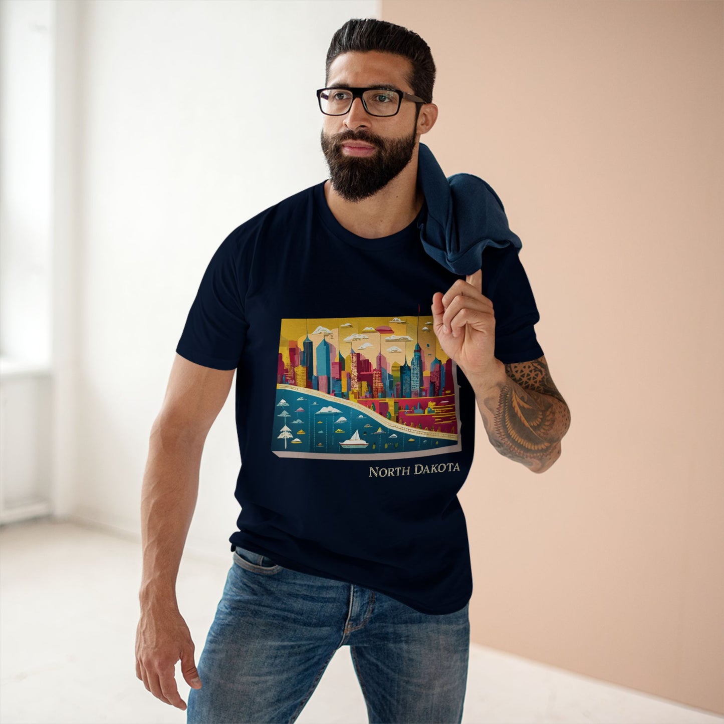 US State Shirts, North Dakota Shirt