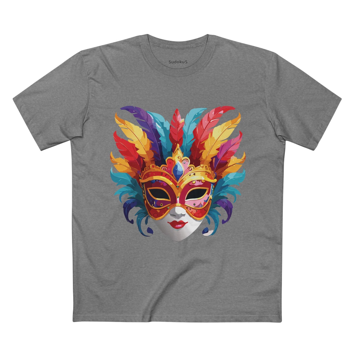 Mask Shirt, Shirt with Face - SudokuS