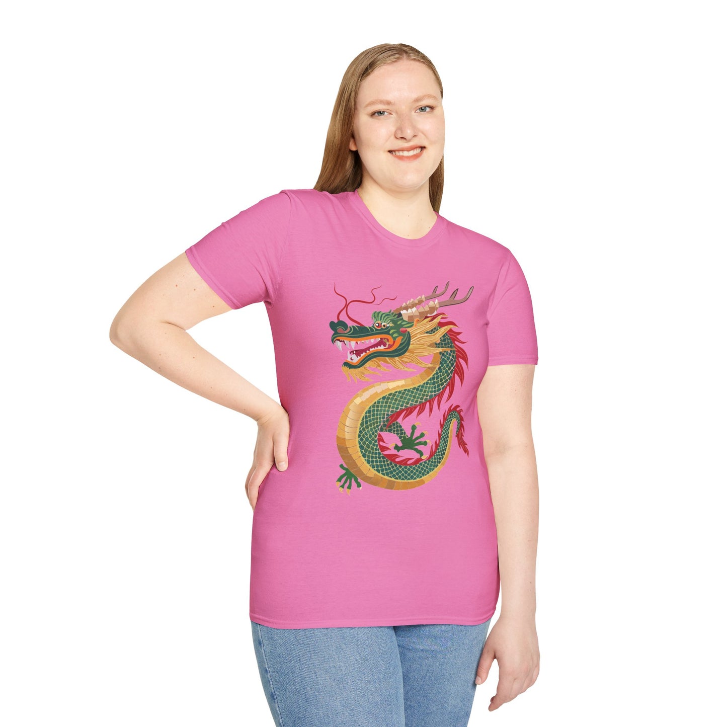 Dragon T Shirt, Dragon Shirt, Shirt with Animals, Animal Shirt