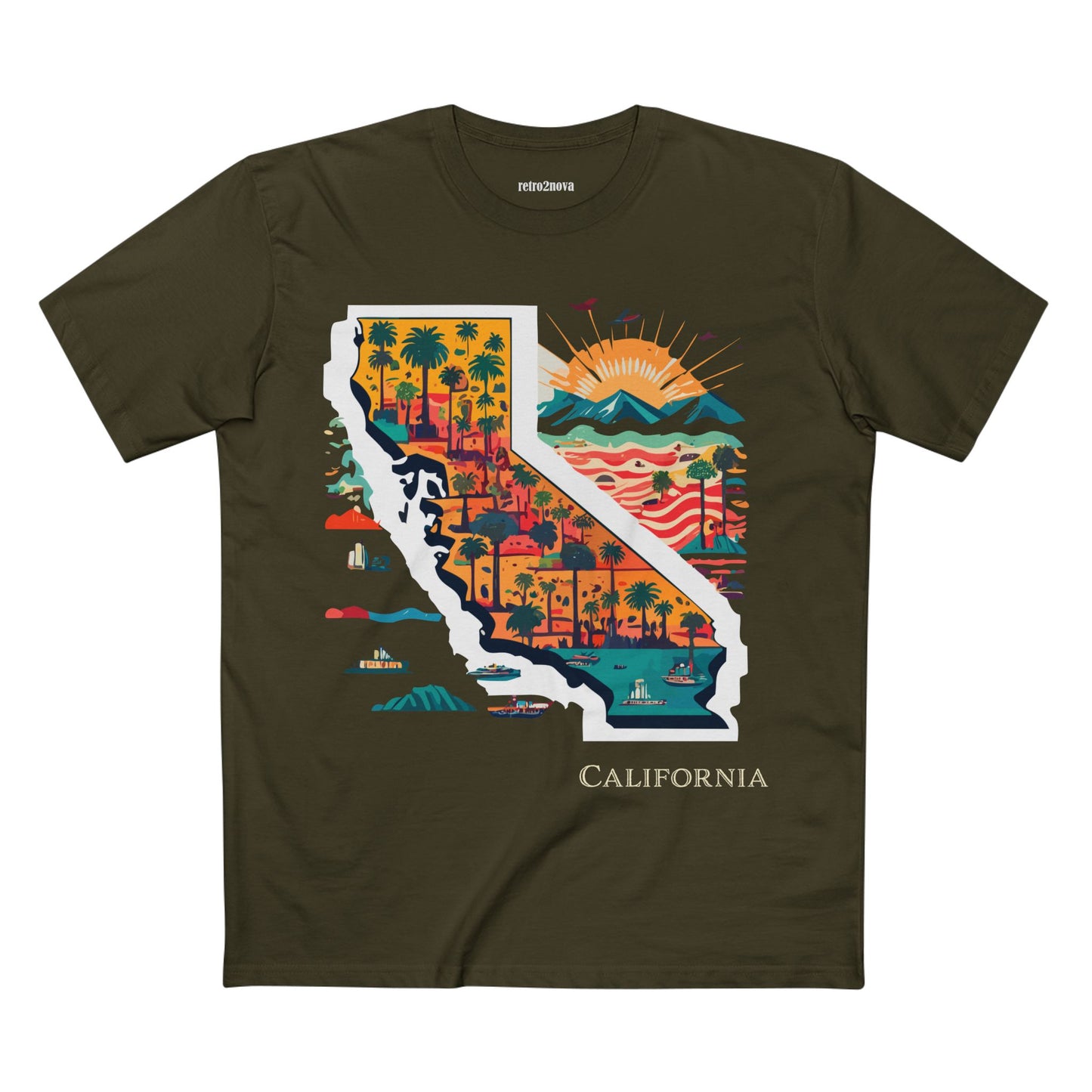 US State Shirts, California Shirt