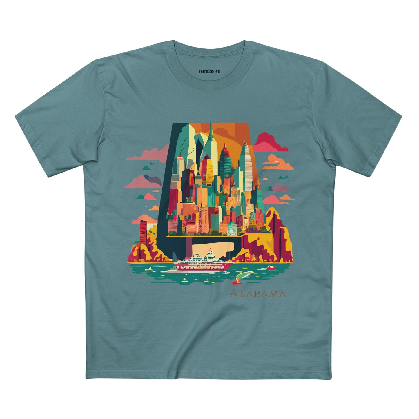 US State Shirts, Alabama Shirt