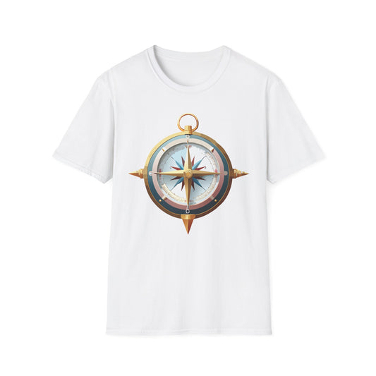 Compass T Shirt, Compass Shirt, Shirt with Compass, Navigator Shirt