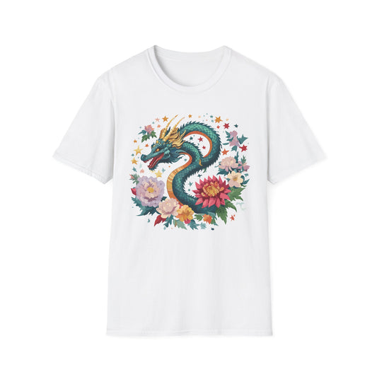 Dragon T Shirt, Dragon Shirt, Shirt with Animals, Animal Shirt