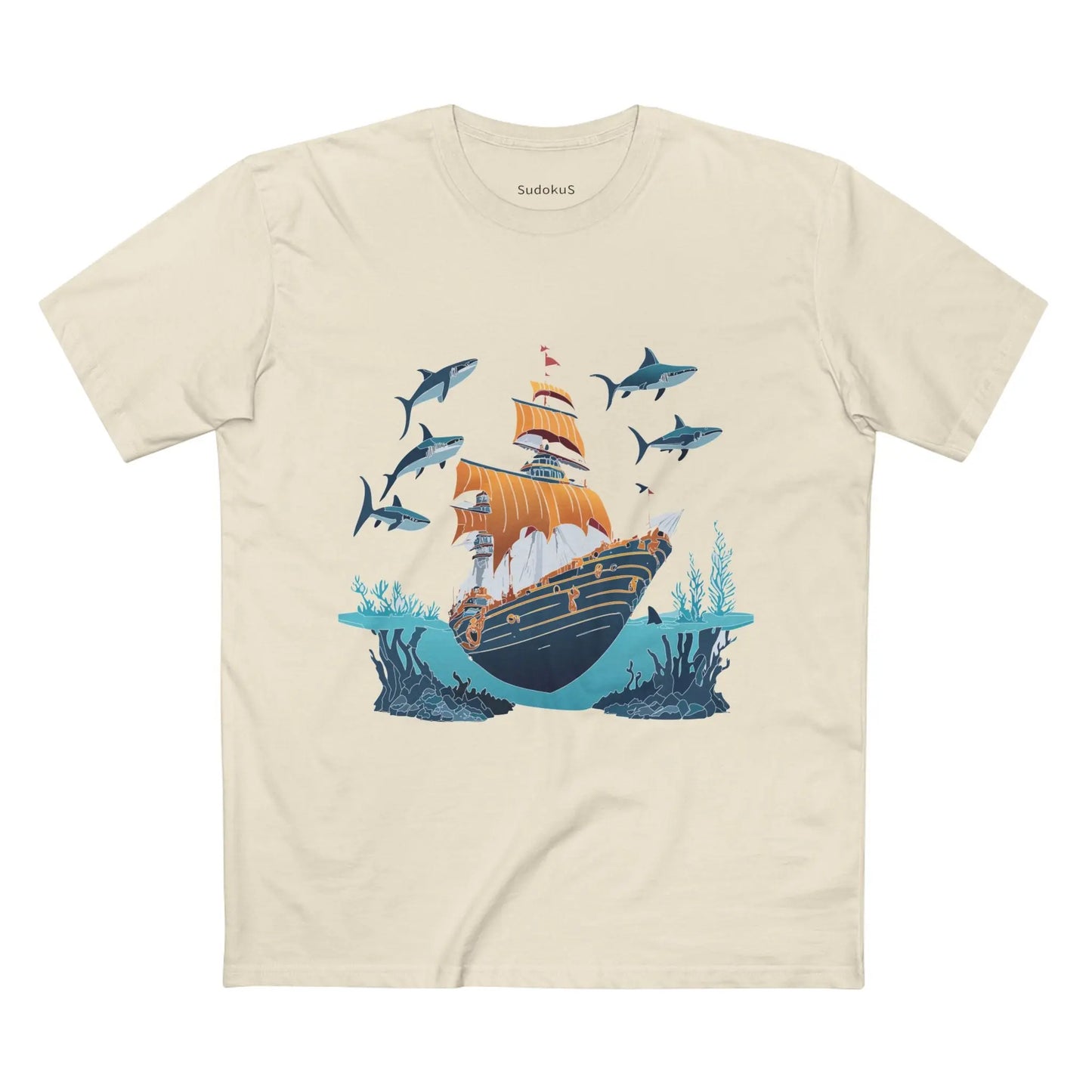 Ocean Coast Shirts, Ocean Shirt - SudokuS