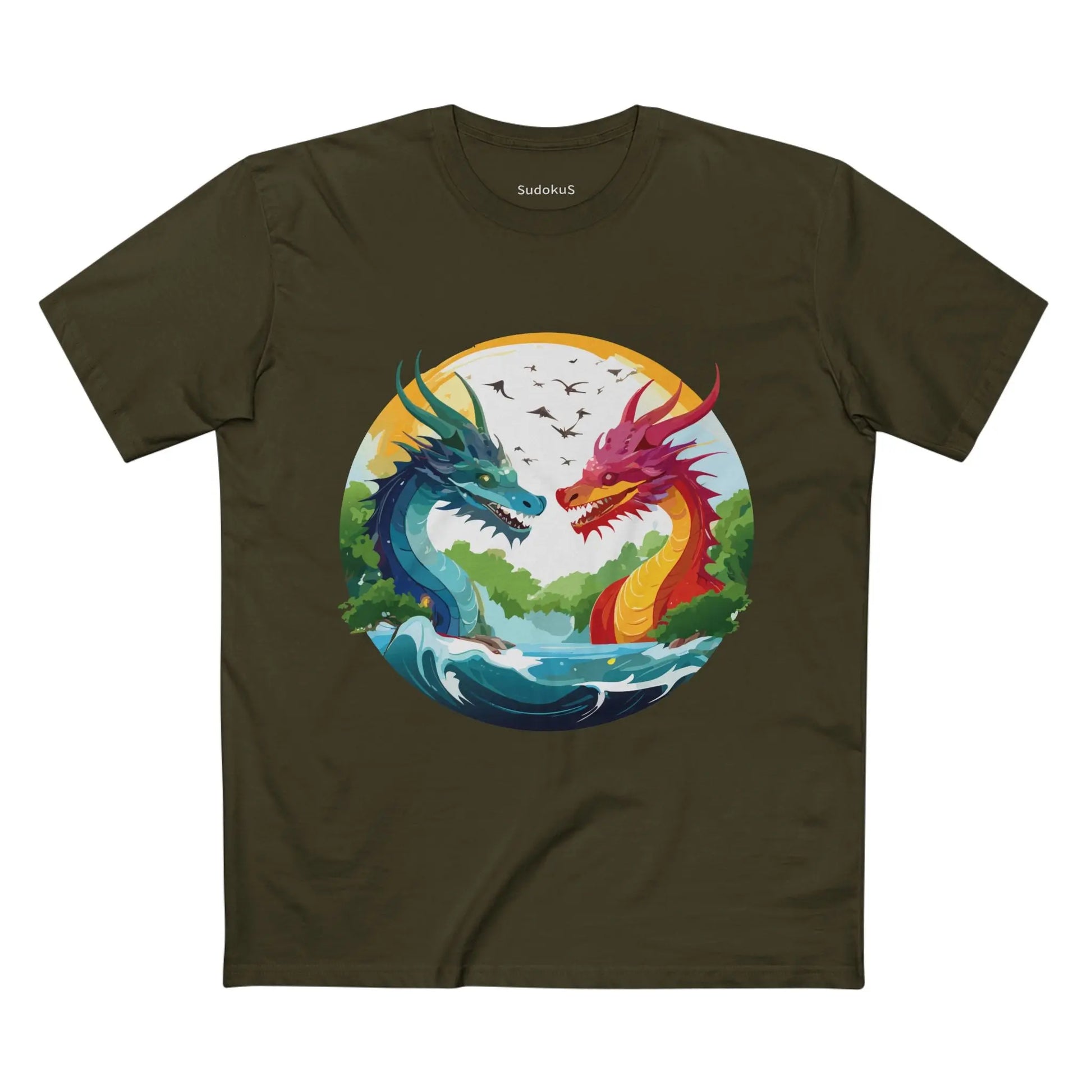 Dragons Shirt, Shirt Dragon - SudokuS