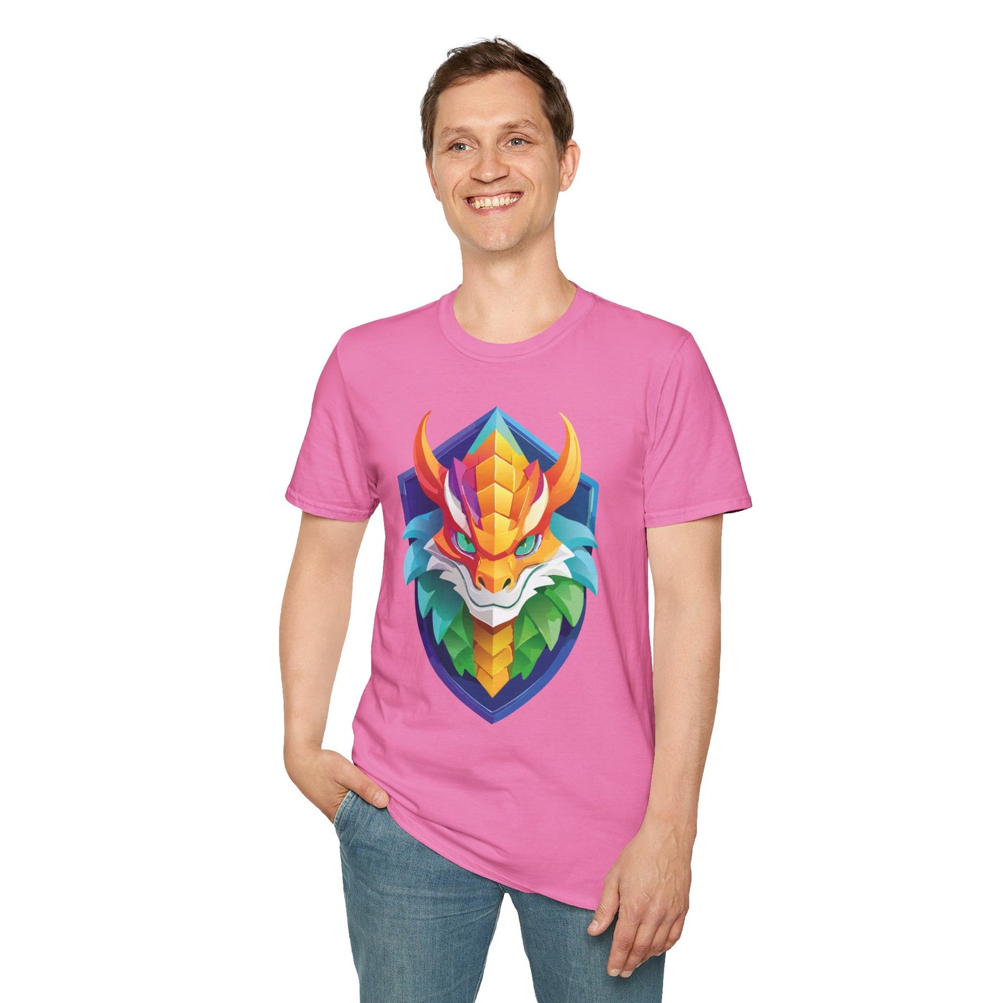 Dragon T Shirt, Dragon Shirt, Shirt with Animals, Animal Shirt