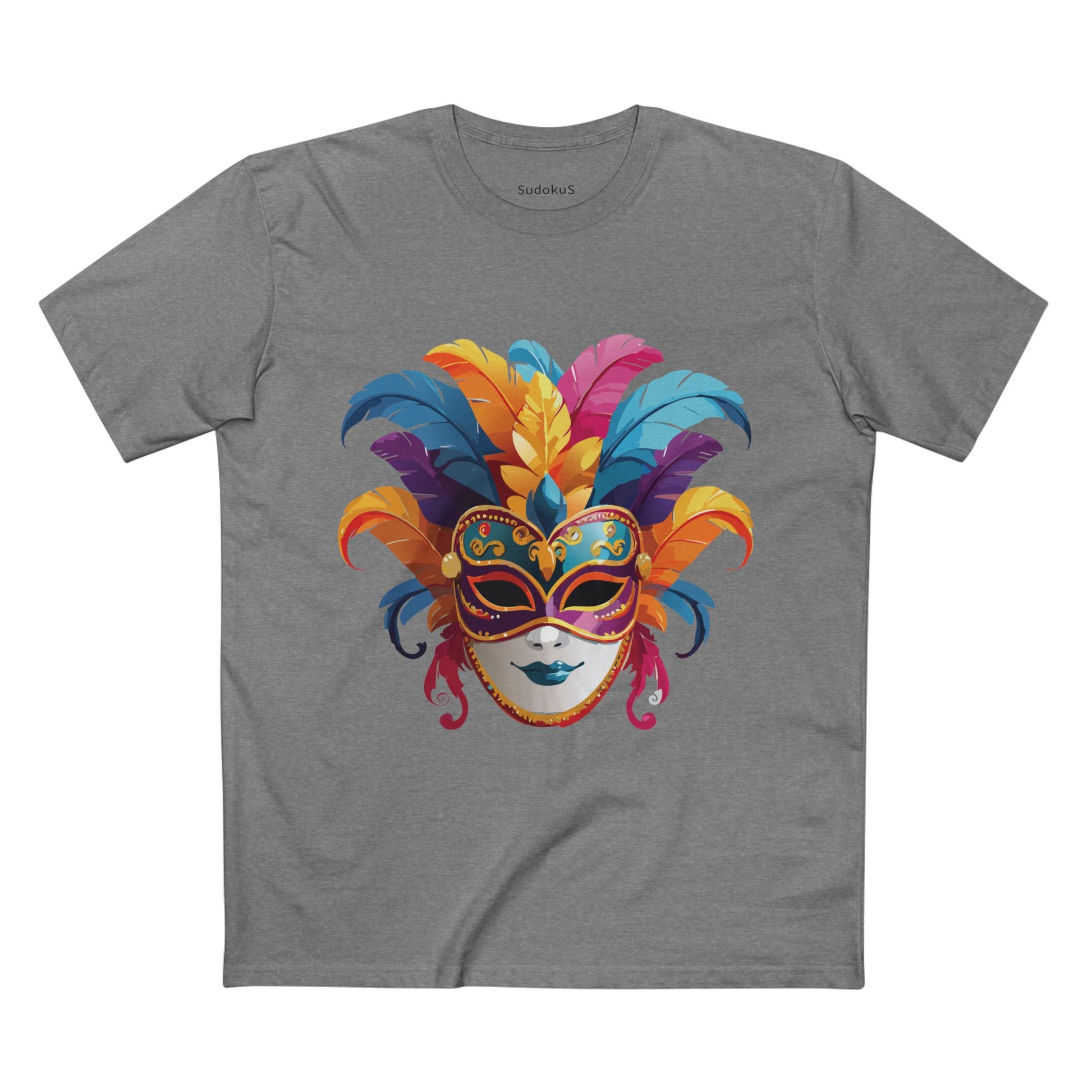 Mask Shirt, Shirt with Face - SudokuS