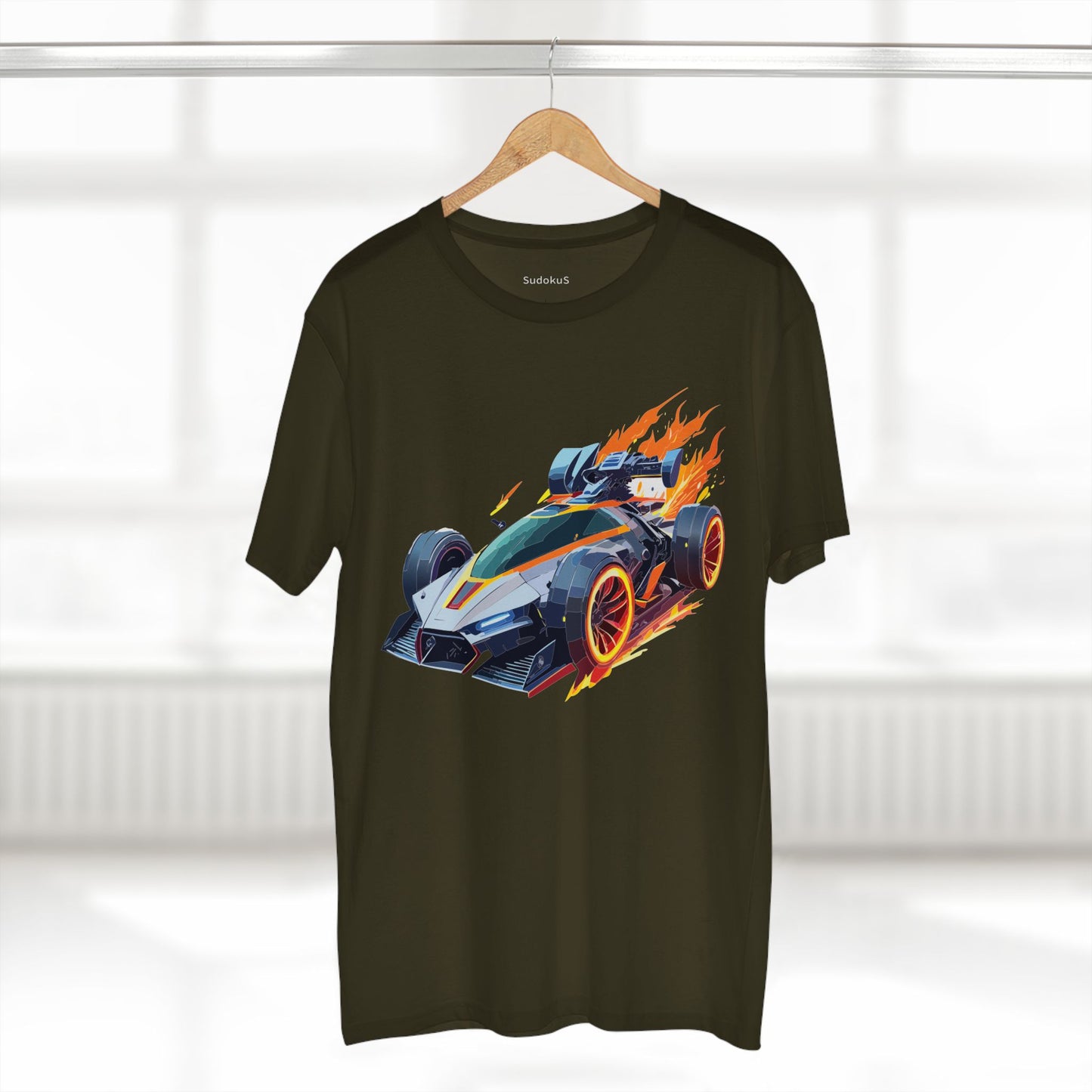 Car Shirt Hot Wheels Unisex Premium Cotton Tee With Unique Art Design Crew Neck Edition