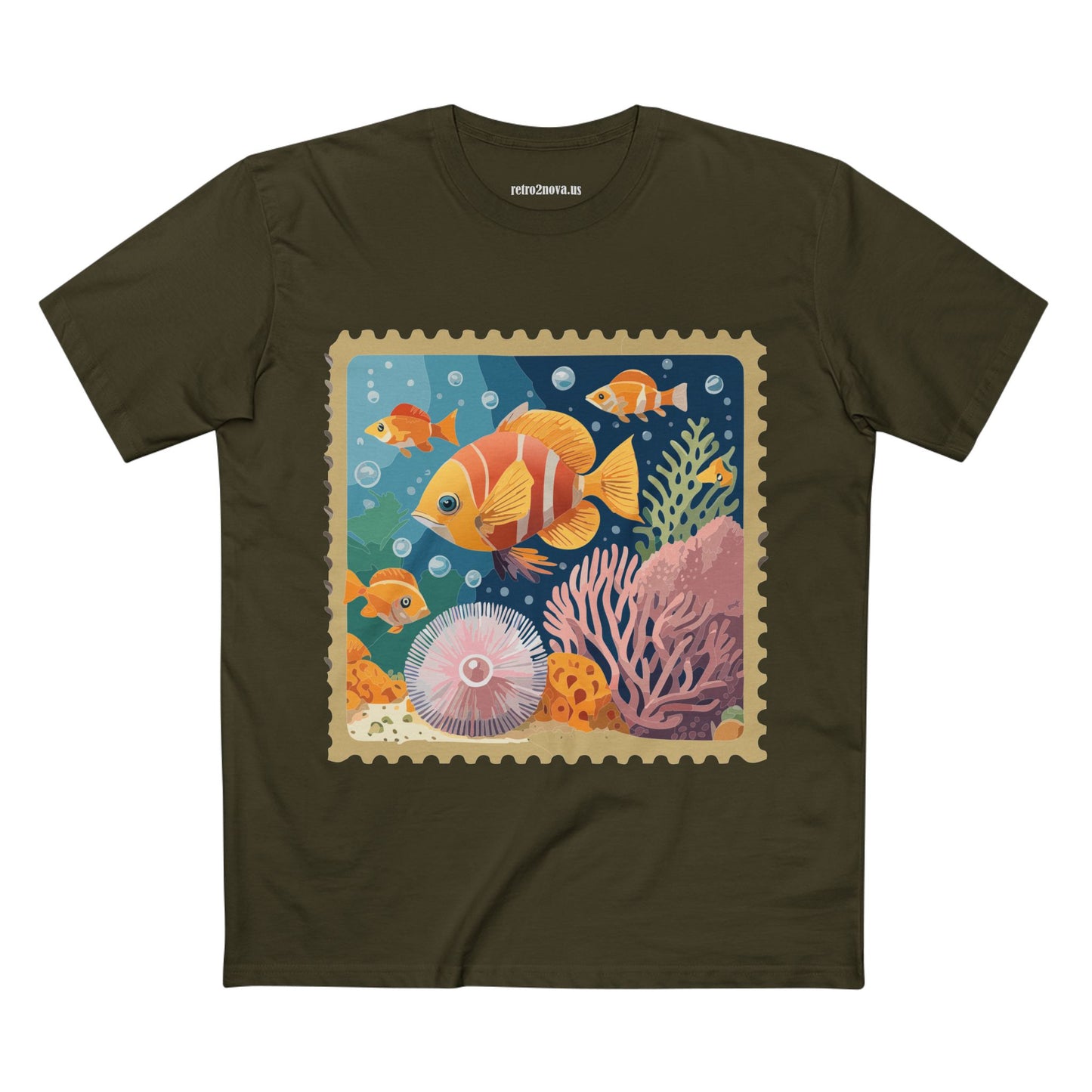 Stamp Shirt, Postage Stamp Shirt
