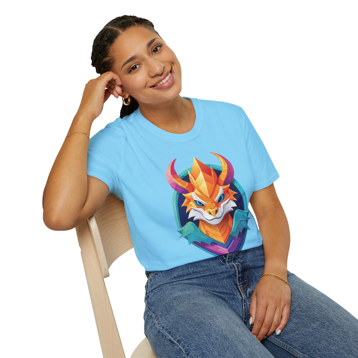 Dragon T Shirt, Dragon Shirt, Shirt with Animals, Animal Shirt