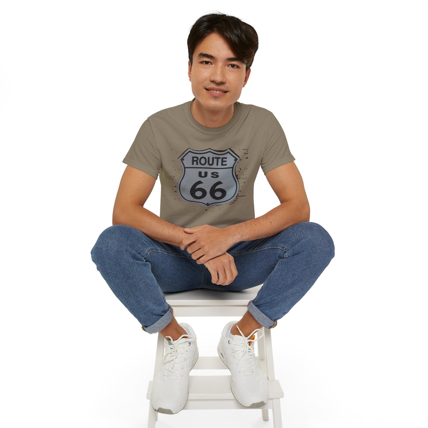 Route 66 Tee Shirt, Route 66 Graphic T‑Shirt, Vintage Graphic T-Shirt, Art Design Shirt, Route 66 US Tee Shirts