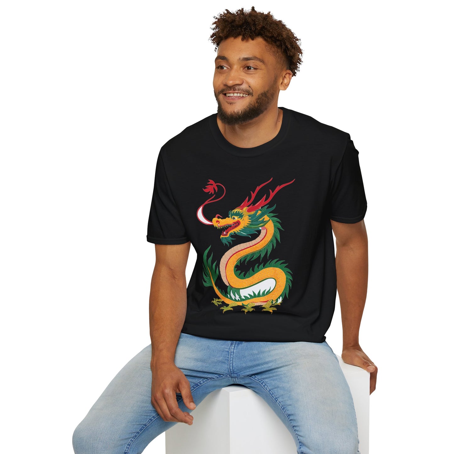 Dragon T Shirt, Dragon Shirt, Shirt with Animals, Animal Shirt