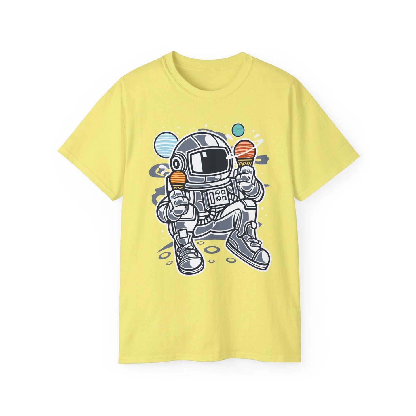 Astronaut Tee Shirt, Astronaut Graphic T‑Shirt, Cartoon Graphic T-Shirt, Art Design Shirt, Cosmos Tee Shirts