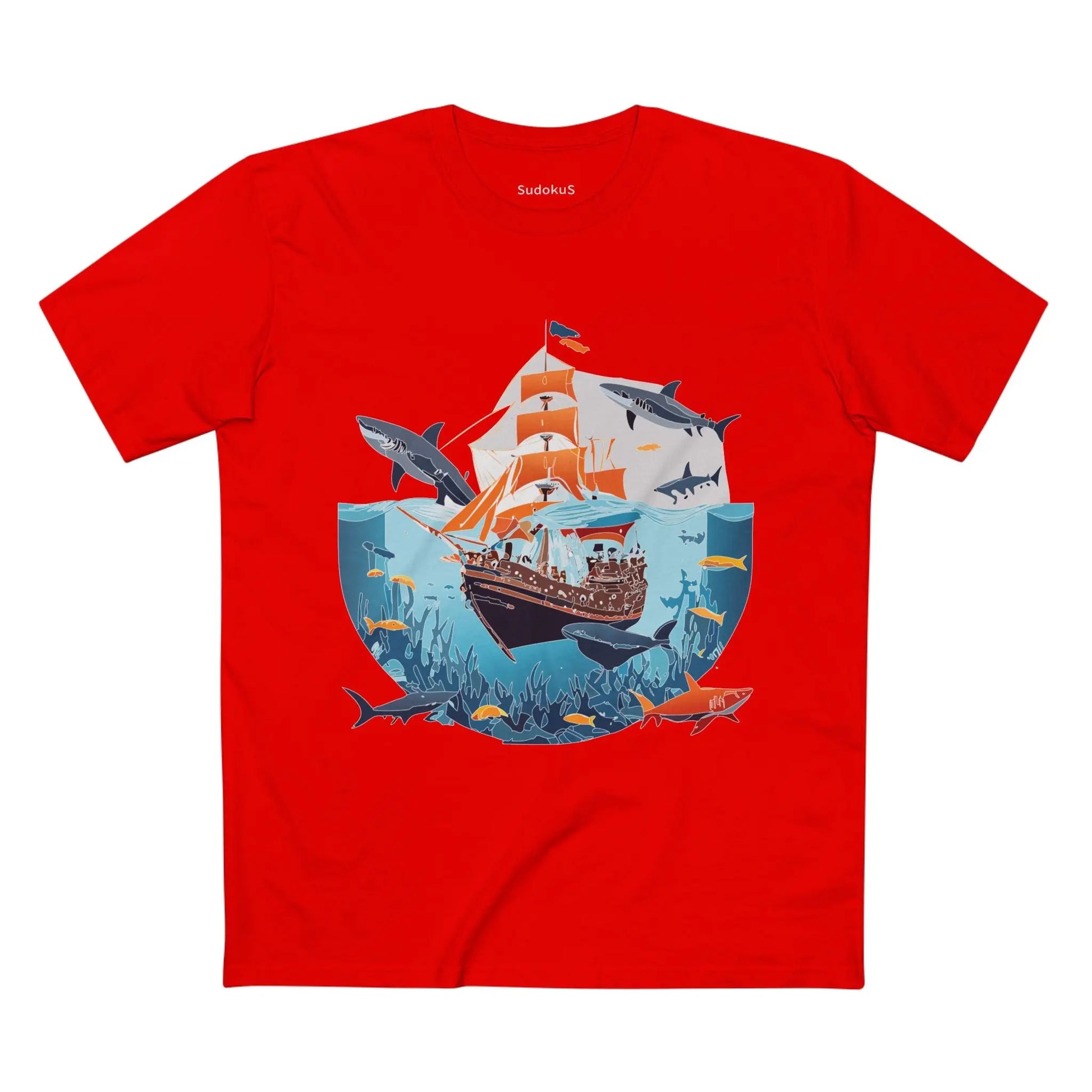 Ocean Coast Shirts, Ocean Shirt - SudokuS