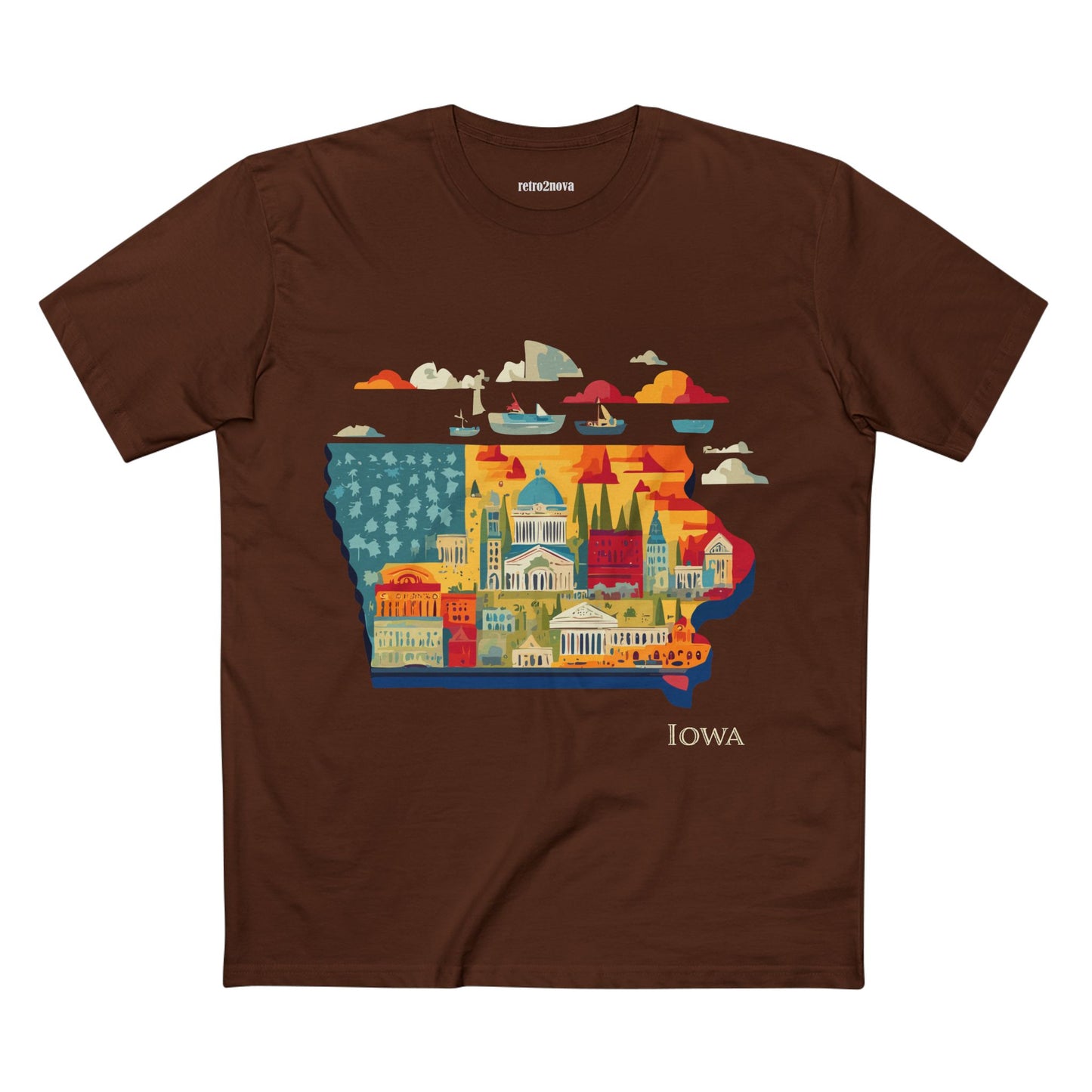 US State Shirts, Iowa Shirt