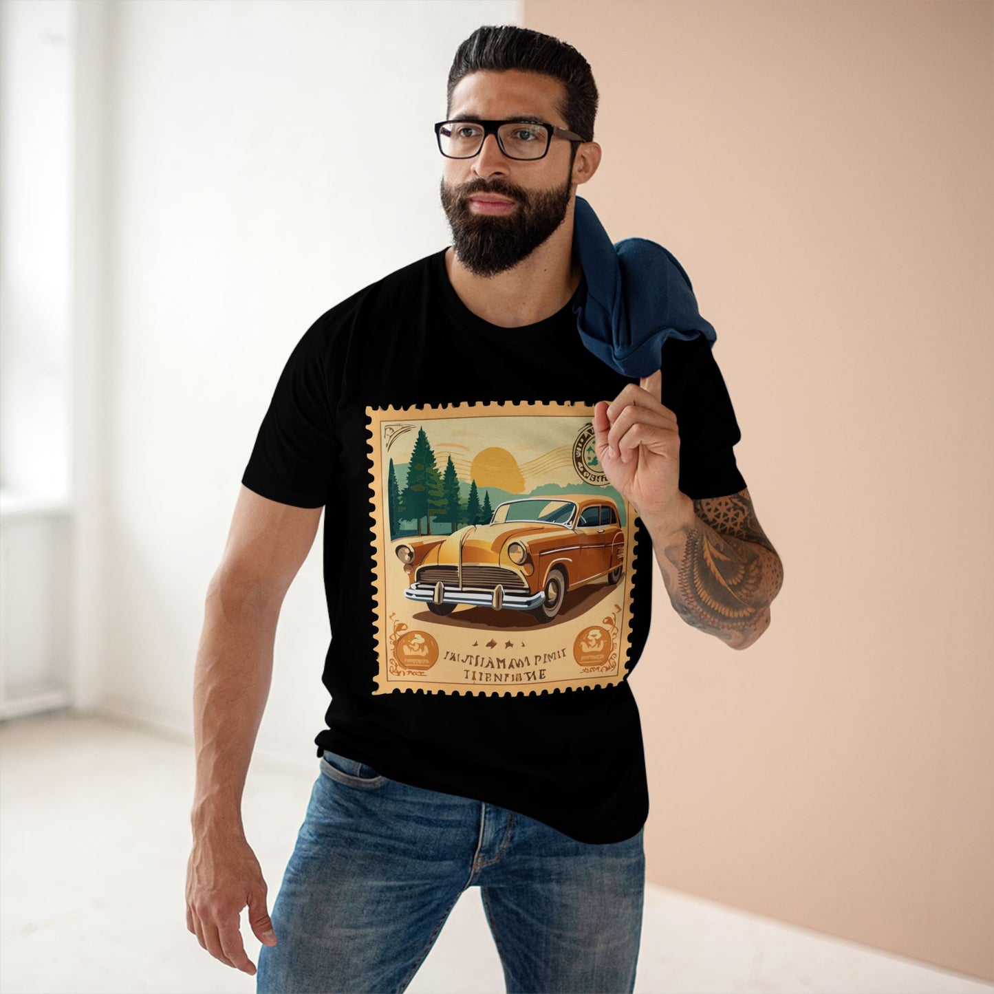 Stamp Shirt, Postage Stamp Shirt