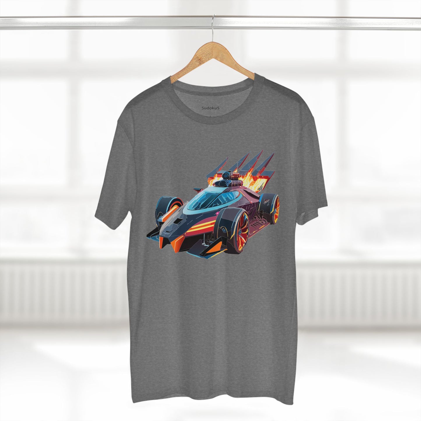 Car Shirt Hot Wheels Unisex Premium Cotton Tee With Unique Art Design Regular Fit Crew Neck