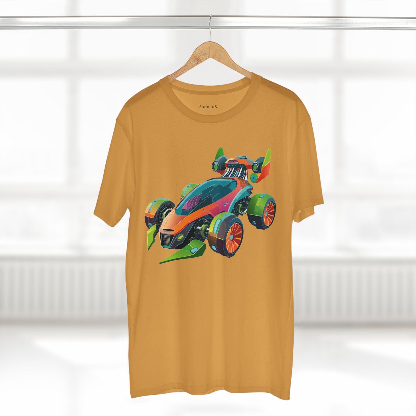 Unisex Car Shirt Hot Wheels Tee Premium Cotton Art Design Regular Fit Crew Neck Edition