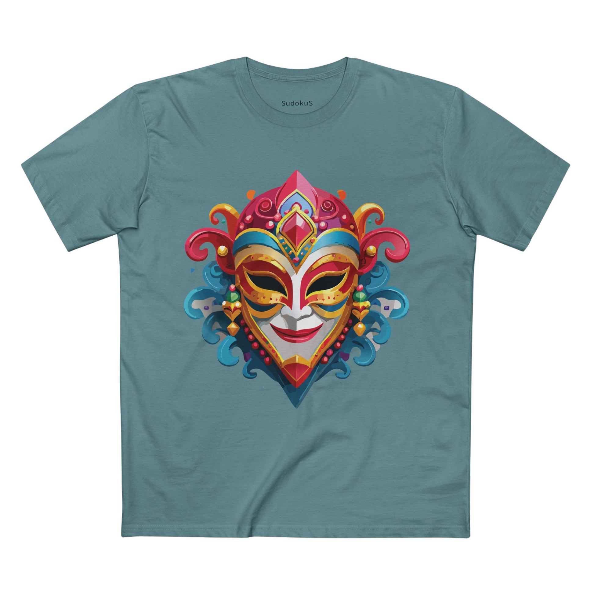 Mask Shirt, Shirt with Face - SudokuS