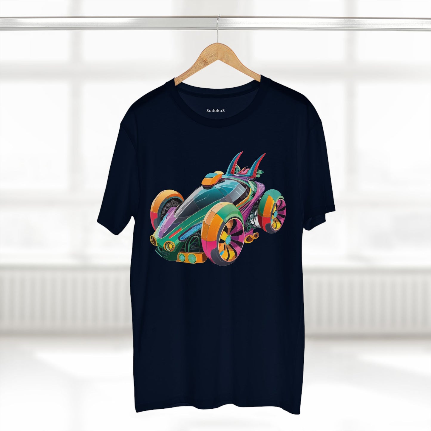 Car Shirt Hot Wheels Unisex Premium Cotton With Unique Art Design Preshrunk Regular Fit Crew Neck