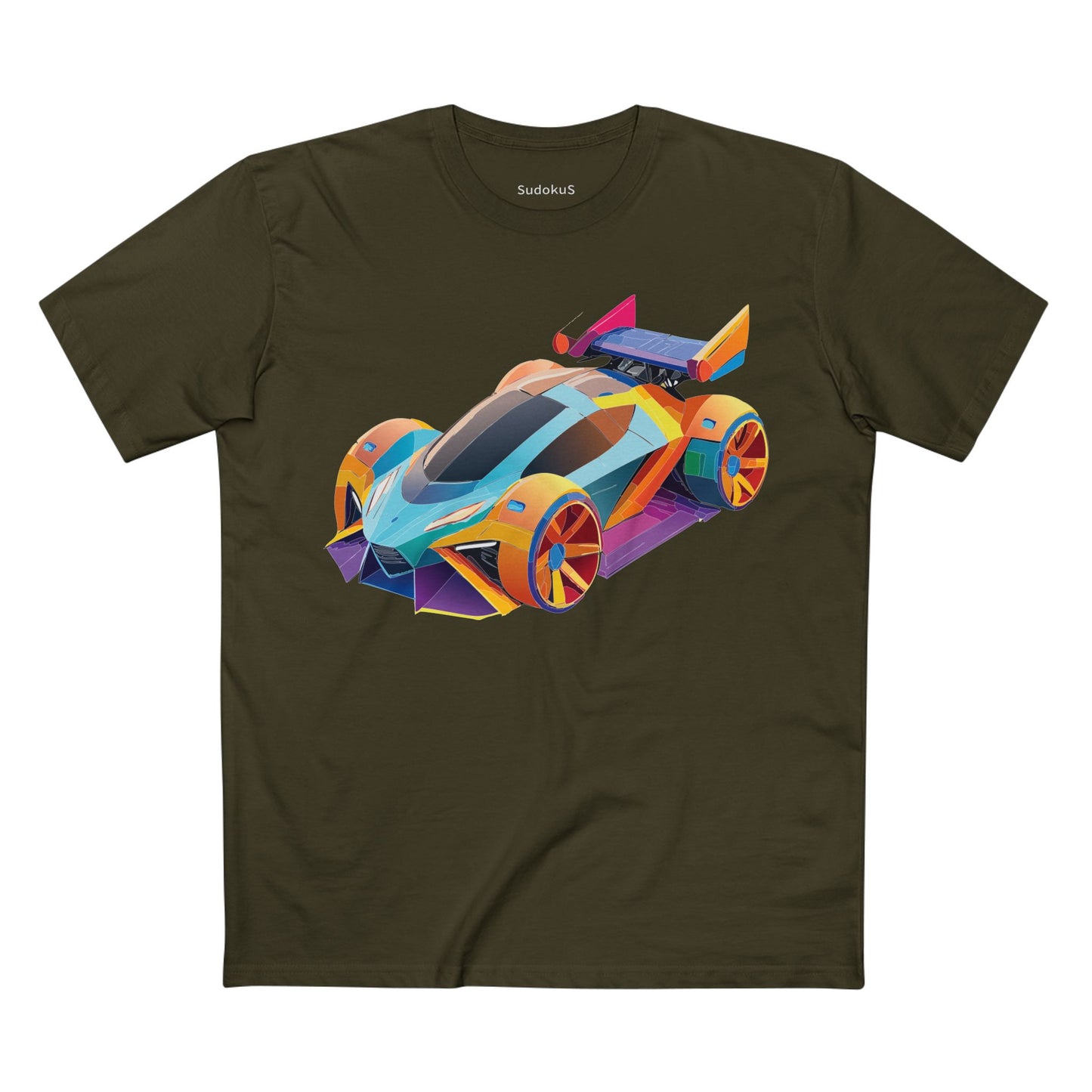 Hot Wheels Car Shirt Unisex Premium Cotton Tee With Unique Car Art Design Preshrunk