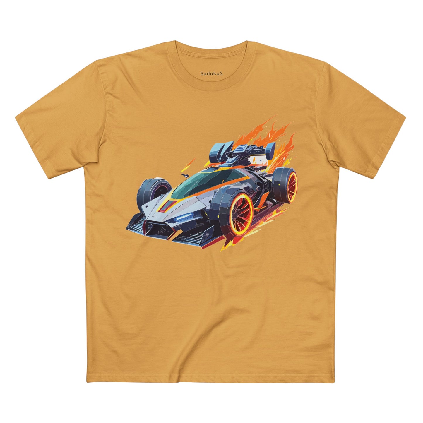 Car Shirt Hot Wheels Unisex Premium Cotton Tee With Unique Art Design Crew Neck Edition