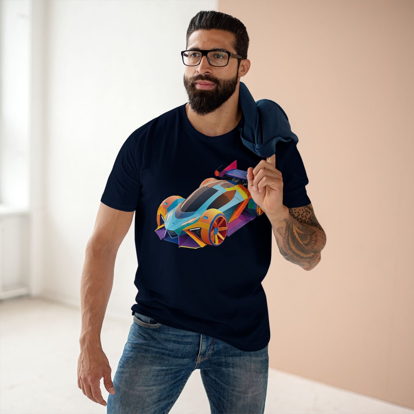 Hot Wheels Car Shirt Unisex Premium Cotton Tee With Unique Car Art Design Preshrunk