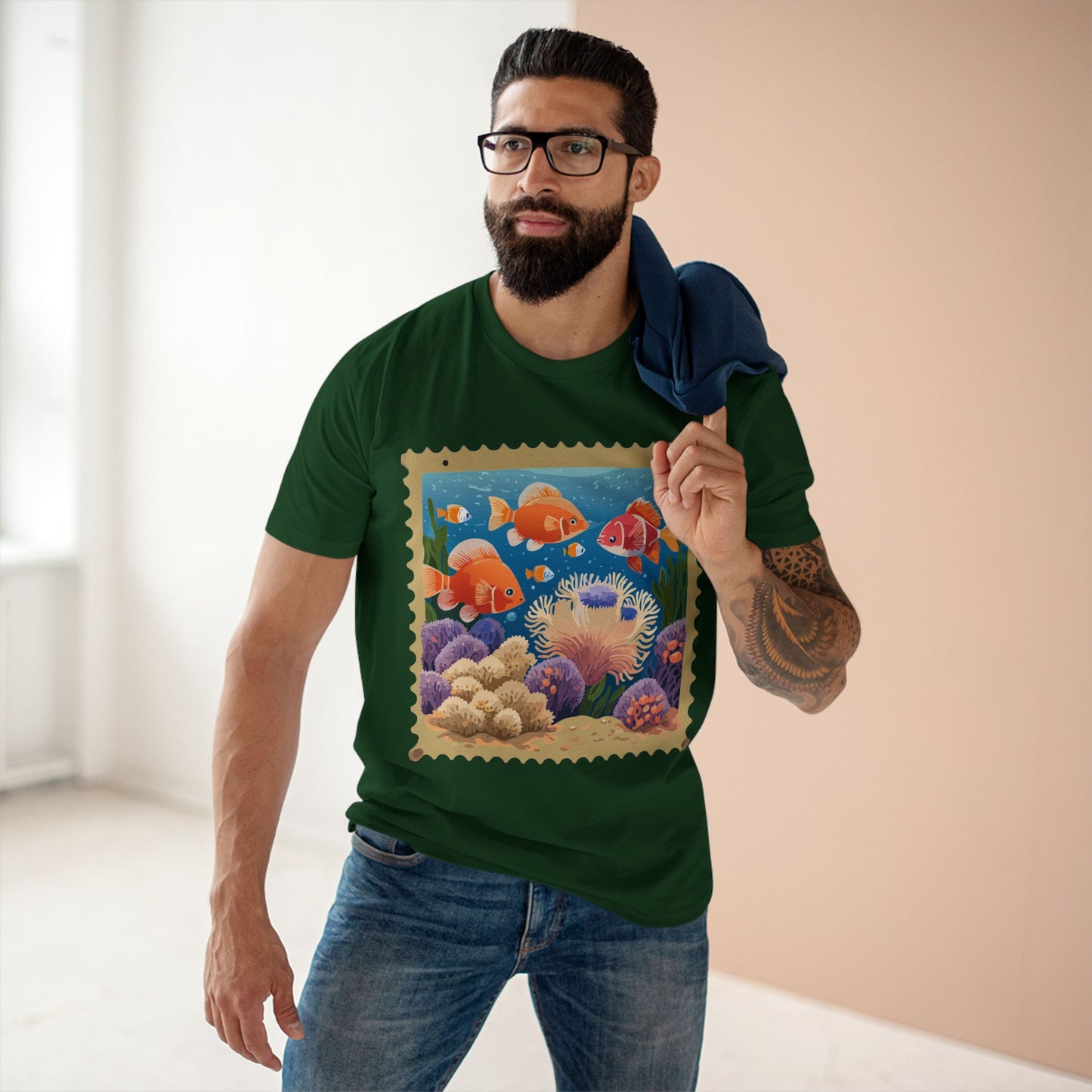 Stamp Shirt, Postage Stamp Shirt